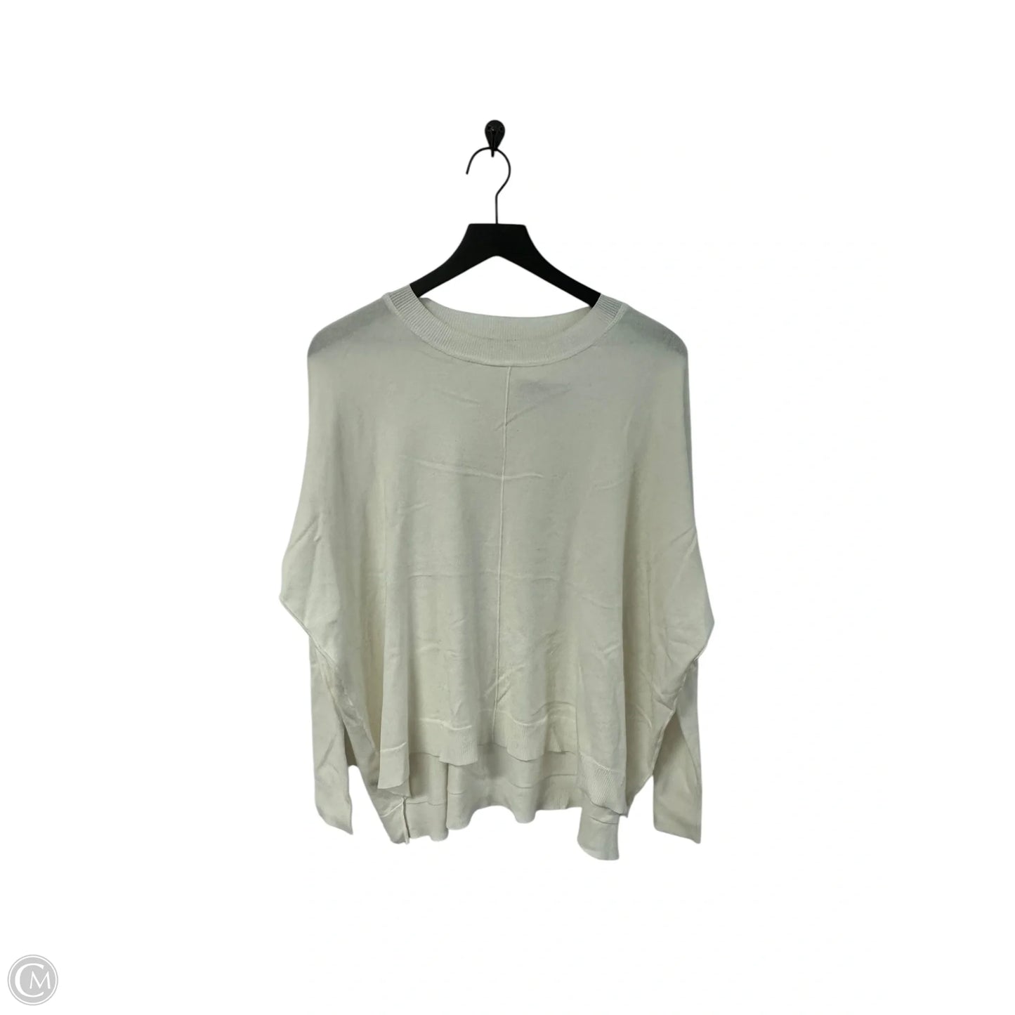 Sweater By Clothes Mentor In White, Size: S