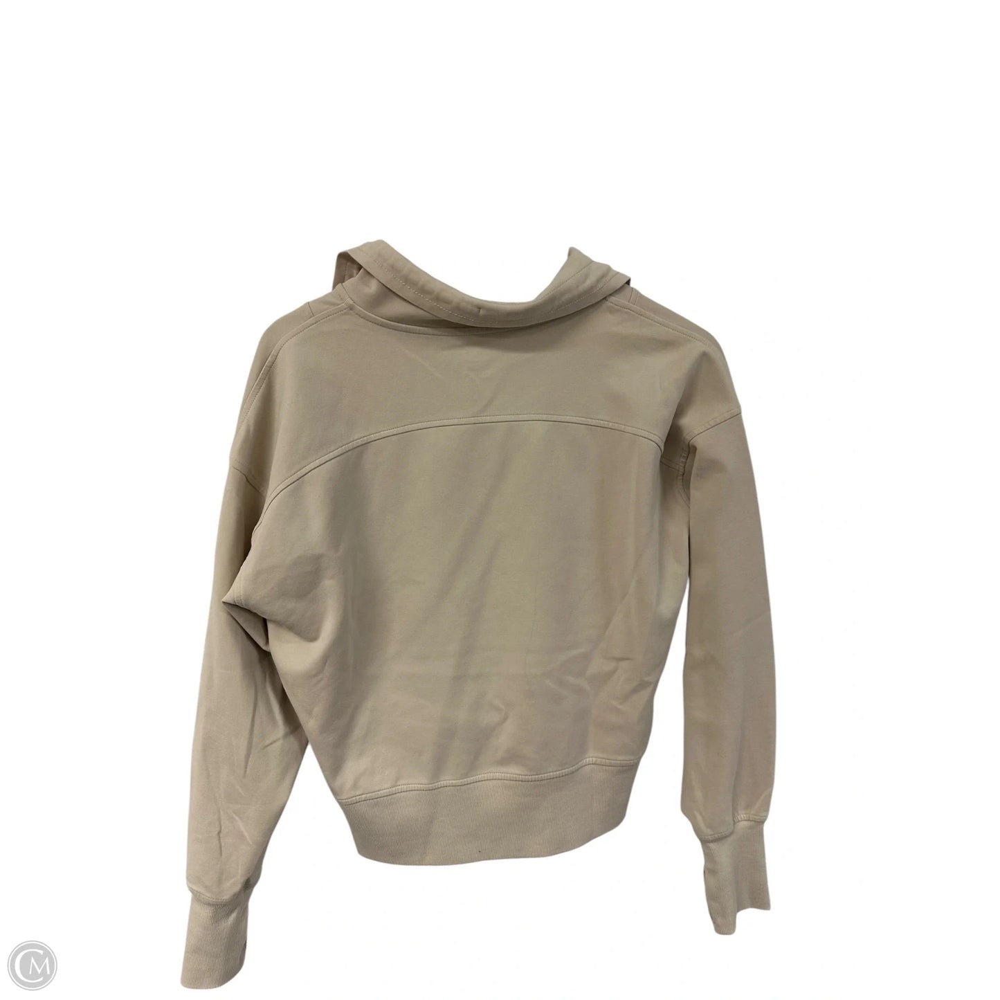 Athletic Sweatshirt Collar By Old Navy In Tan, Size: M