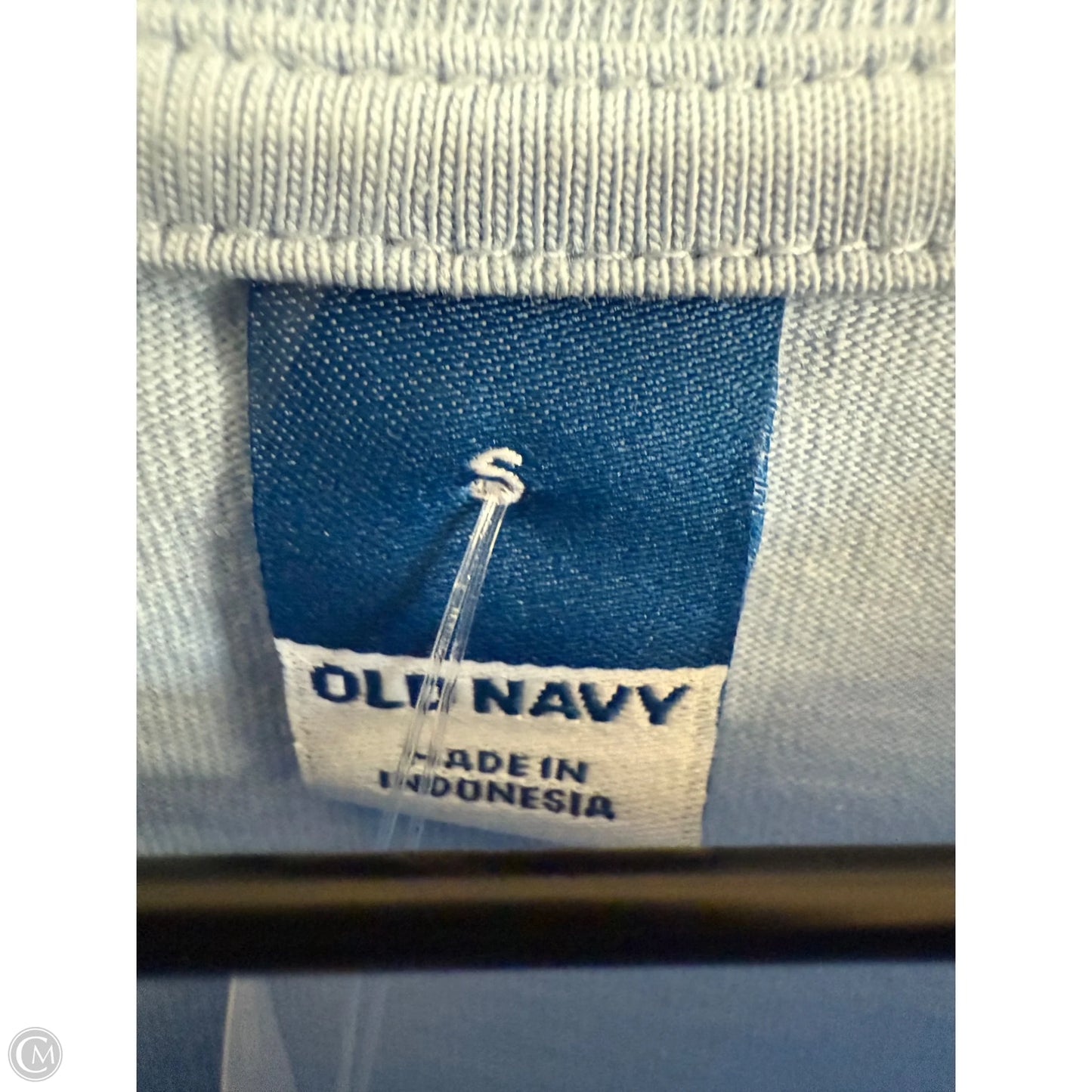 Top Short Sleeve Basic By Old Navy In Blue, Size: S