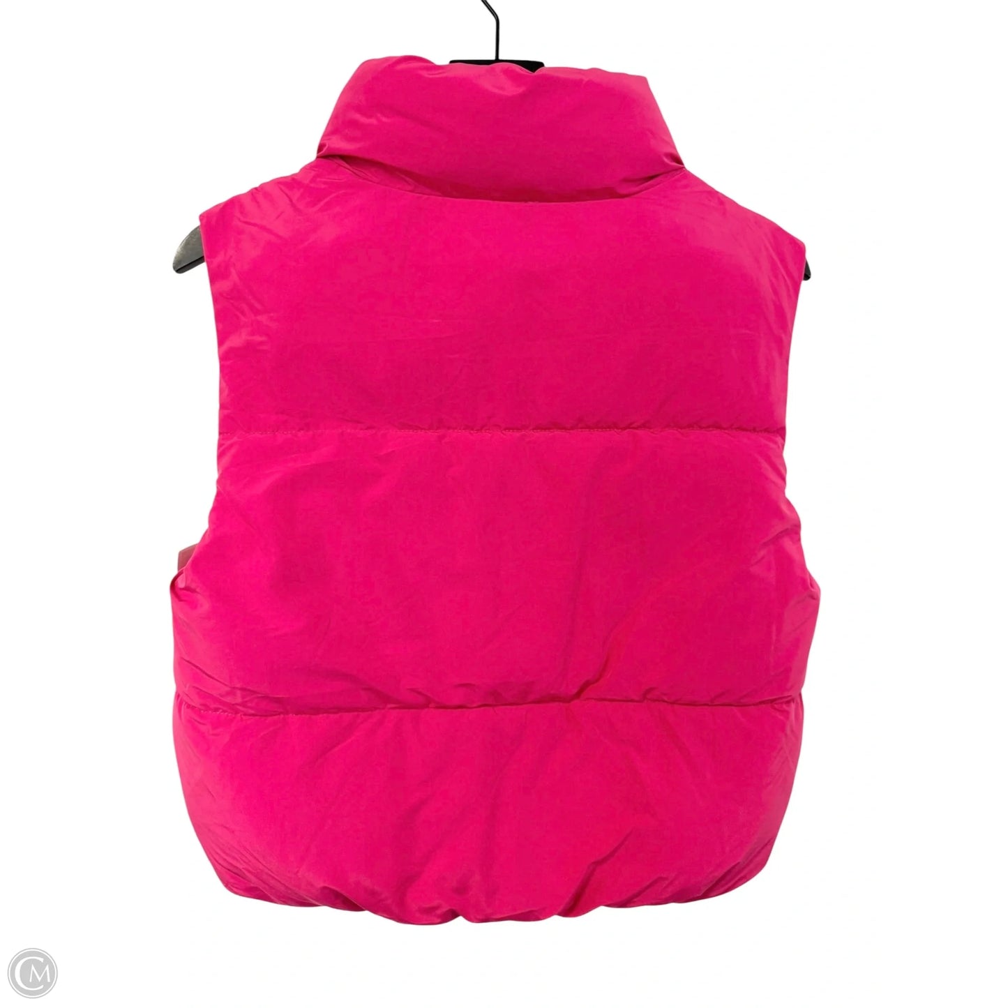Vest Puffer & Quilted By Love Tree In Pink & White, Size: S
