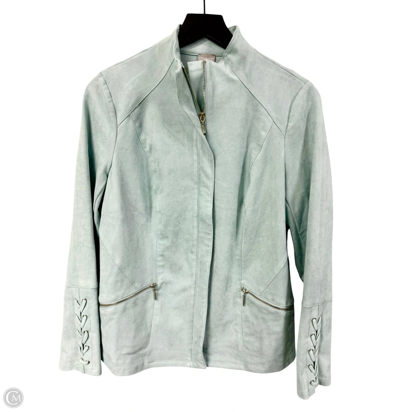 Jacket Other By Chicos In Blue, Size: S