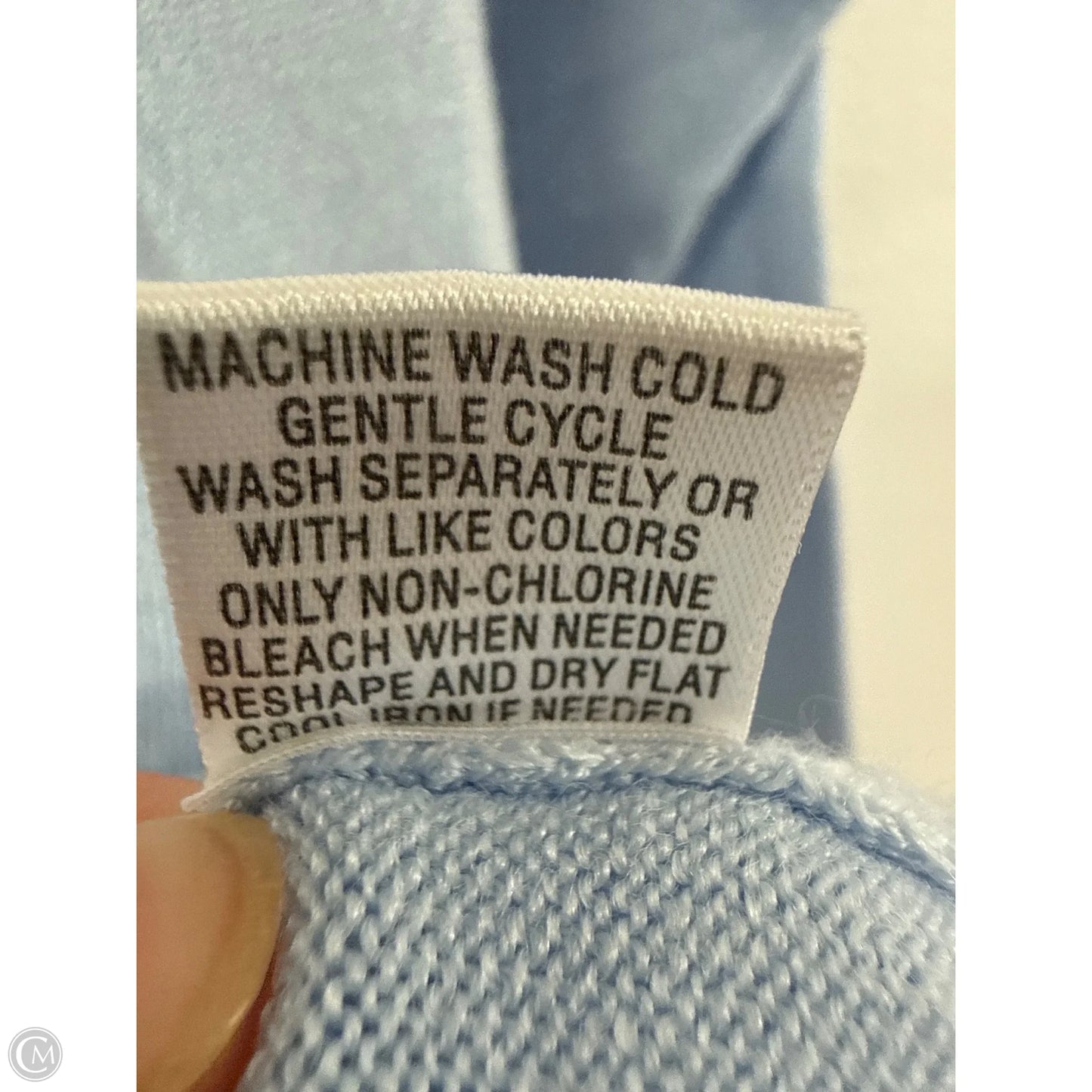 Sweater By Studio Works In Blue, Size: L