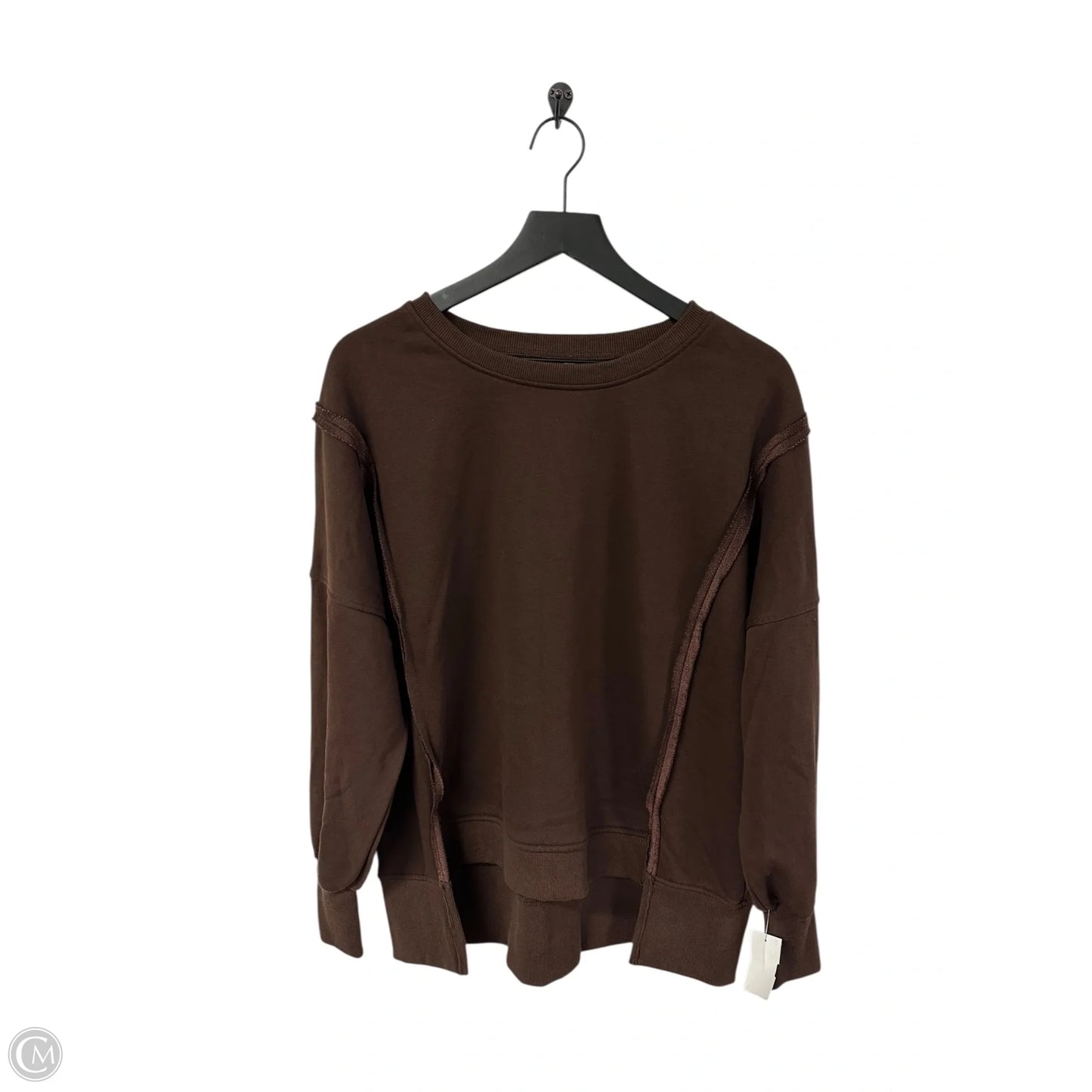 Sweatshirt Crewneck By Cme In Brown, Size: S