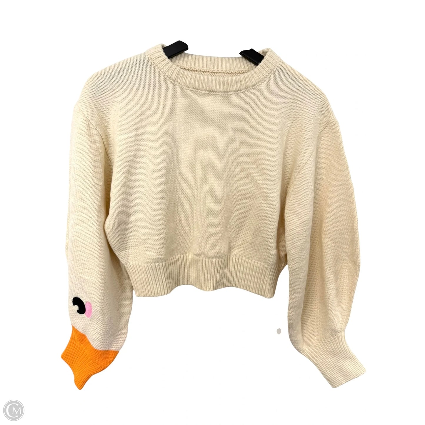 Sweater By Cmc In Cream, Size: S