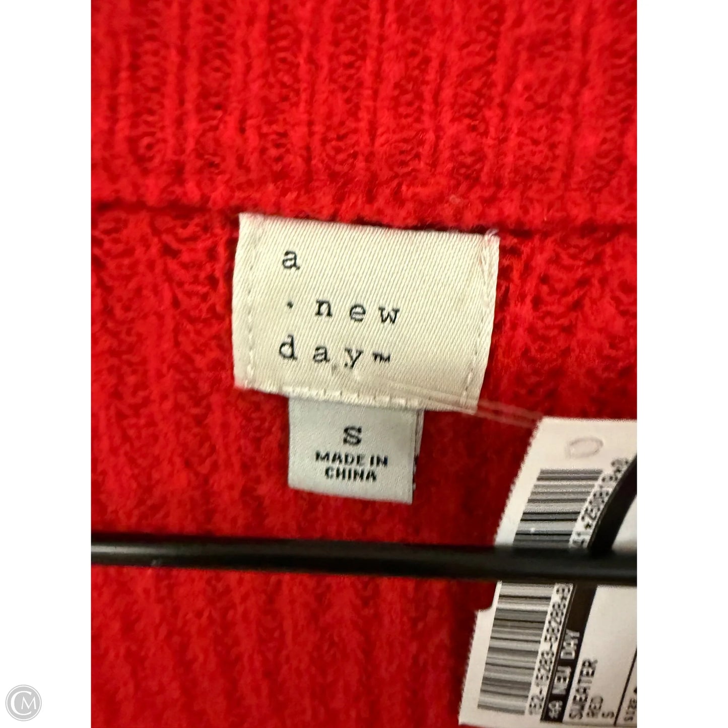 Sweater By A New Day In Red, Size: S