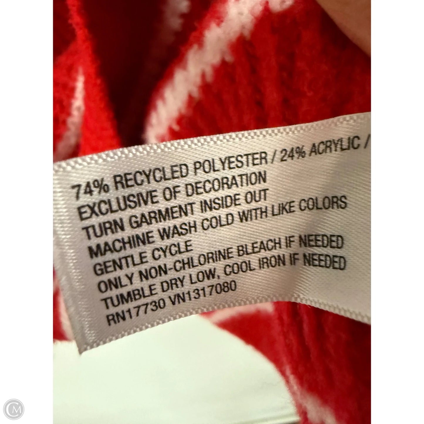 Sweater By A New Day In Red, Size: S