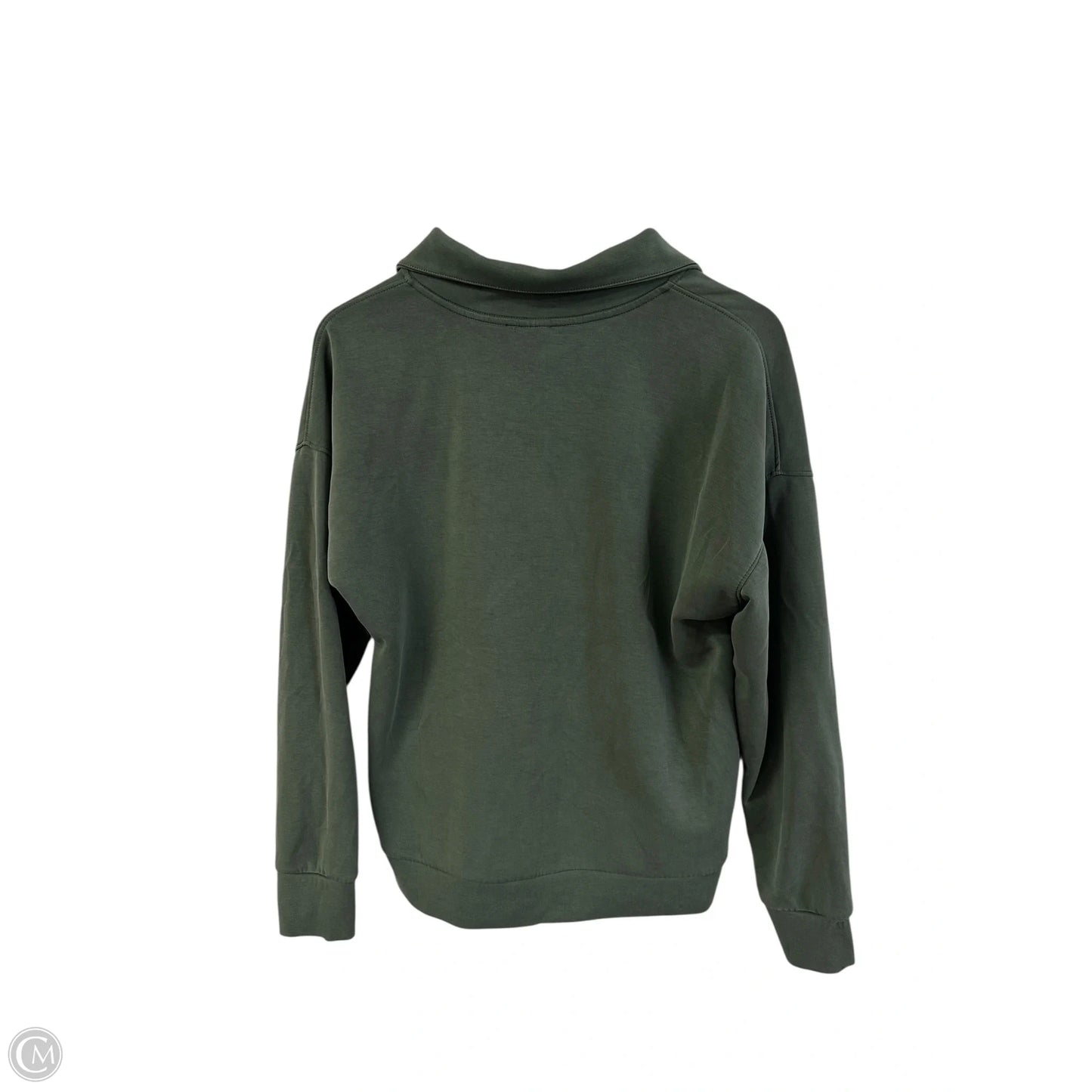 Sweatshirt Collar By Members Mark In Green, Size: M