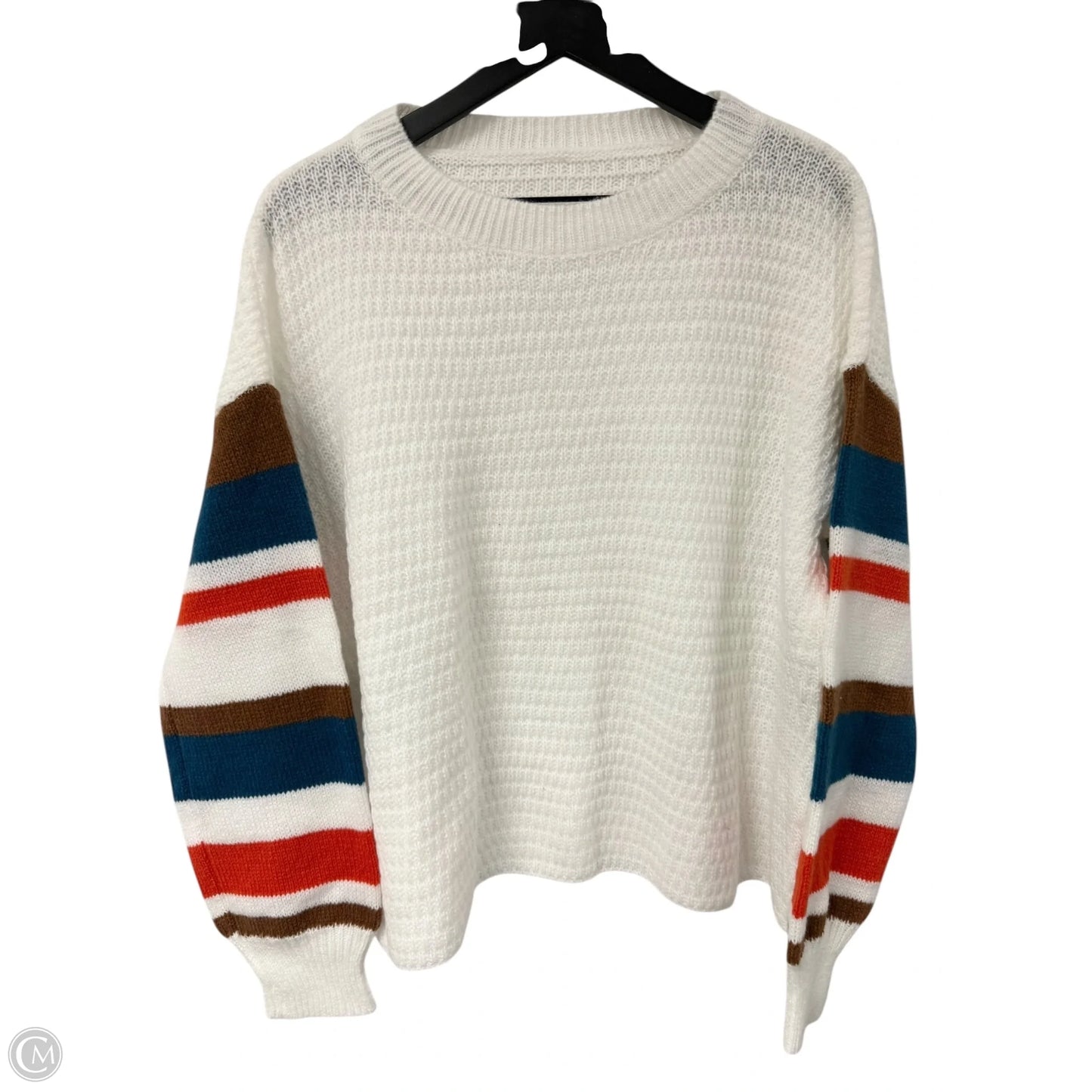Sweater By Cme In White, Size: L
