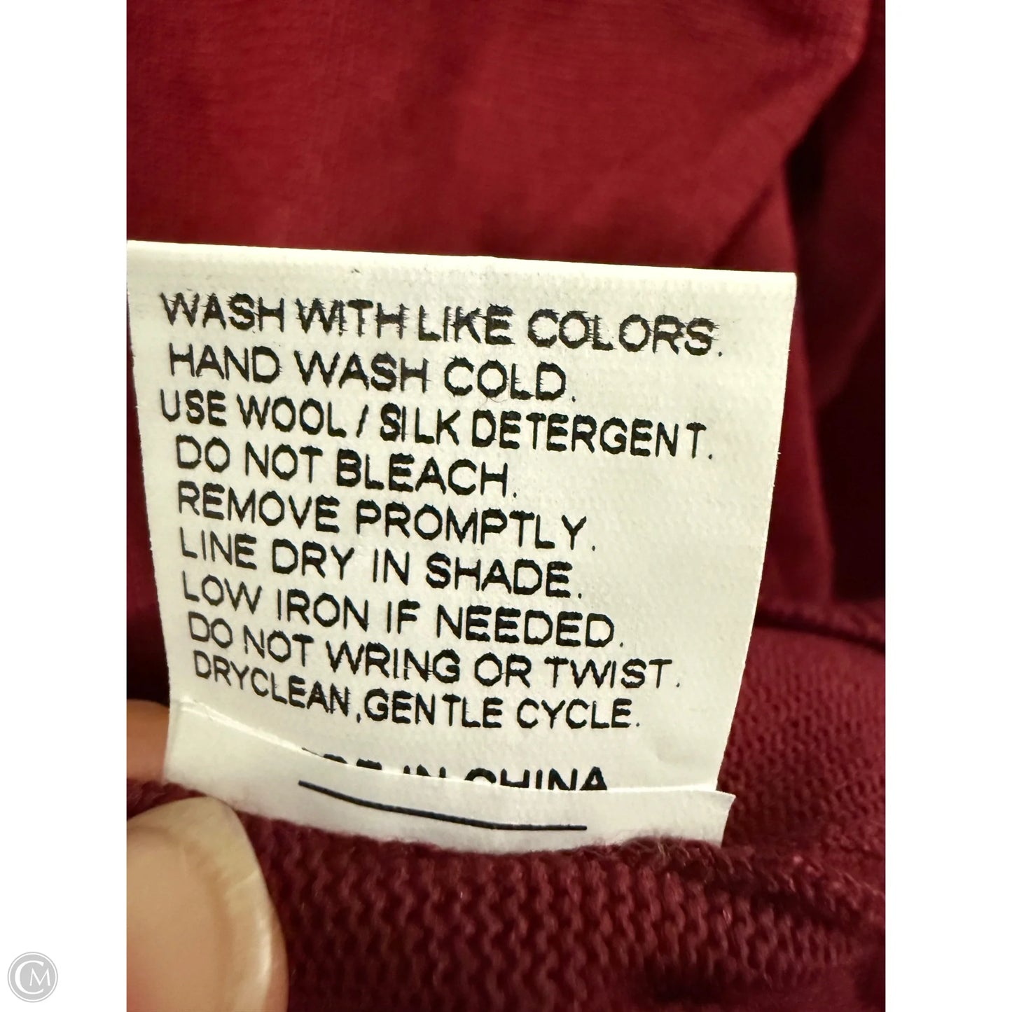 Sweater By Cme In Red, Size: Xl
