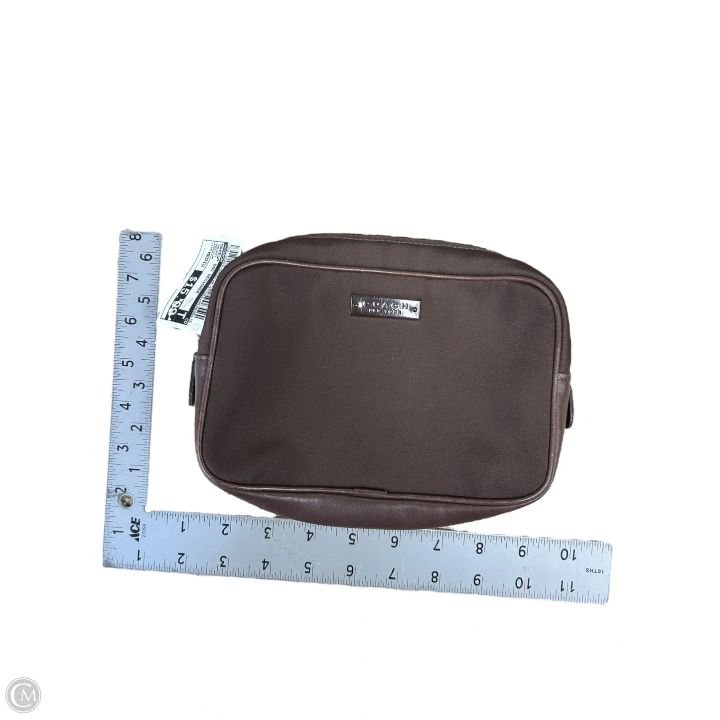 Makeup Bag Designer By Coach, Size: Medium