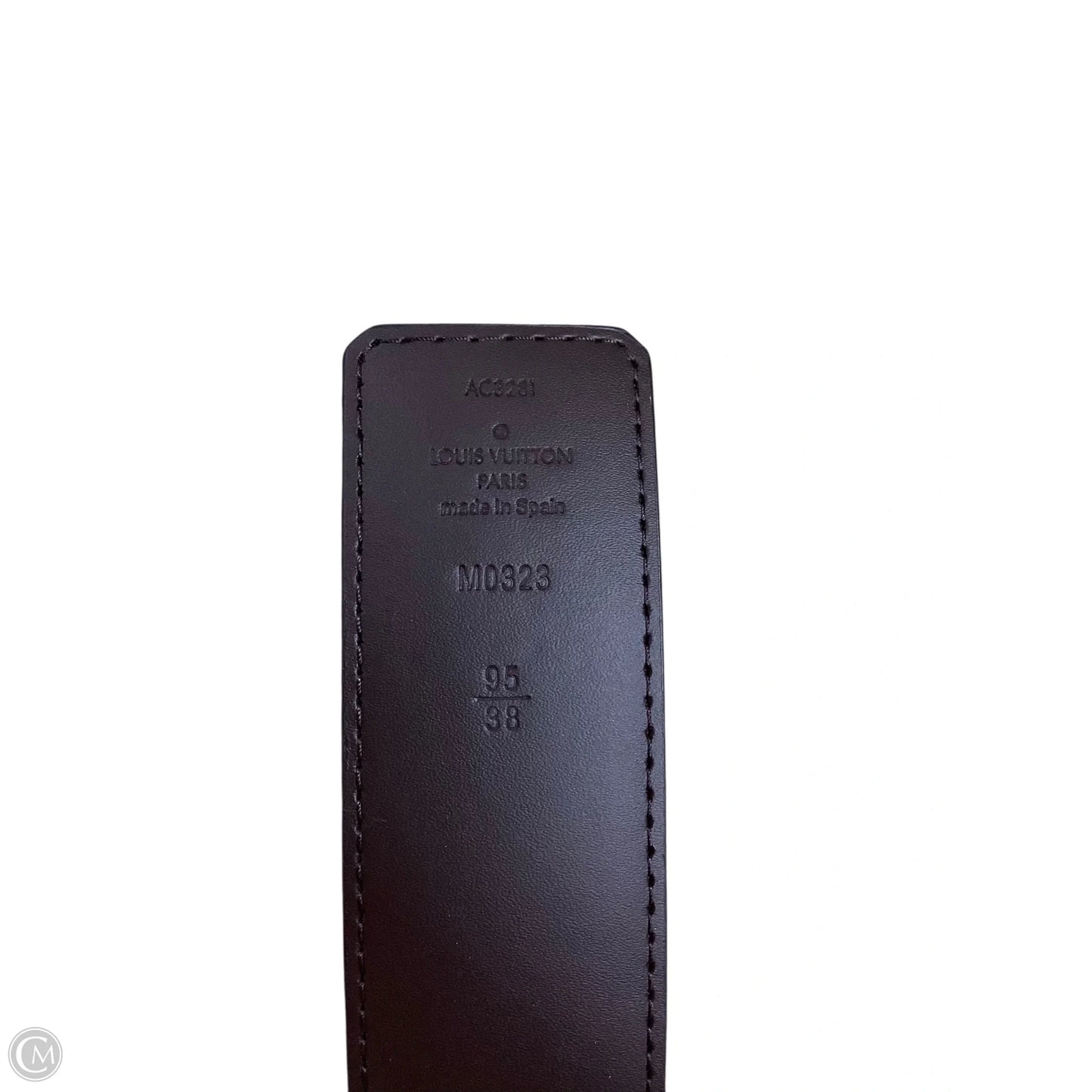 Belt Luxury Designer By Louis Vuitton, Size: Small