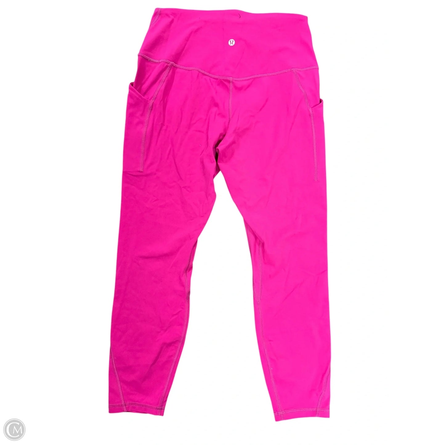 Athletic Leggings By Lululemon In Pink, Size: 10