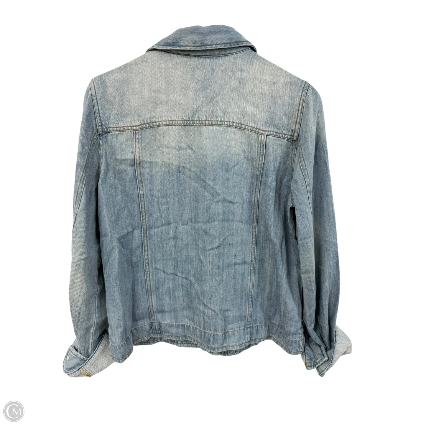 Jacket Denim By Thread And Supply In Blue Denim, Size: M