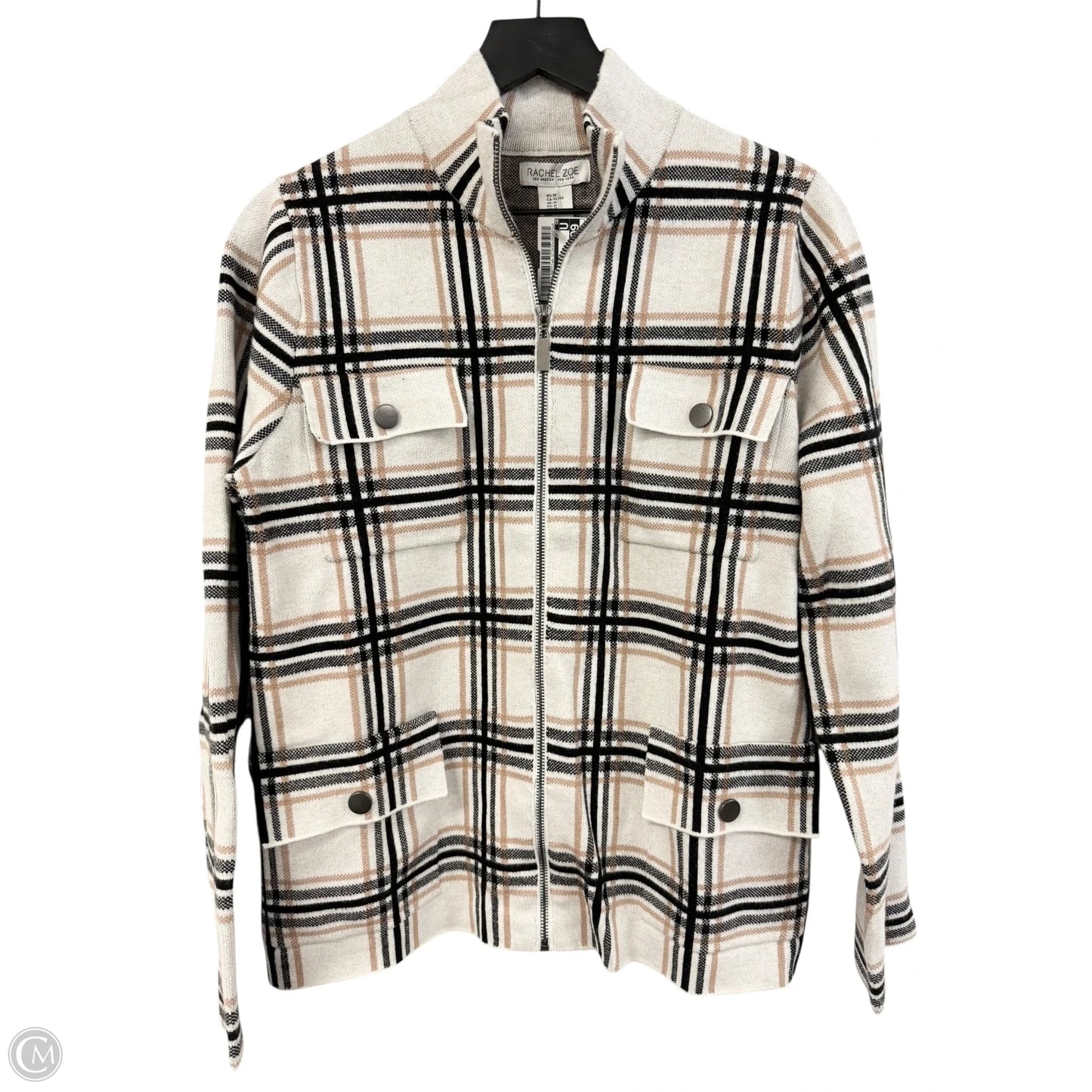 Jacket Other By Rachel Zoe In Black & Cream, Size: Xl