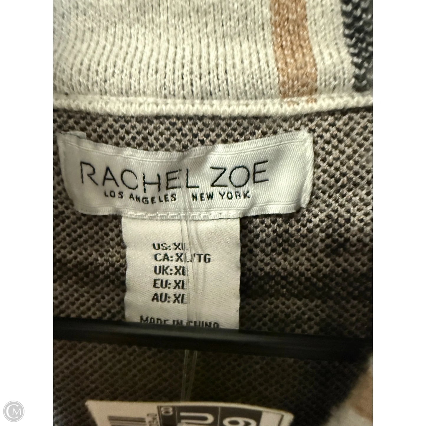 Jacket Other By Rachel Zoe In Black & Cream, Size: Xl