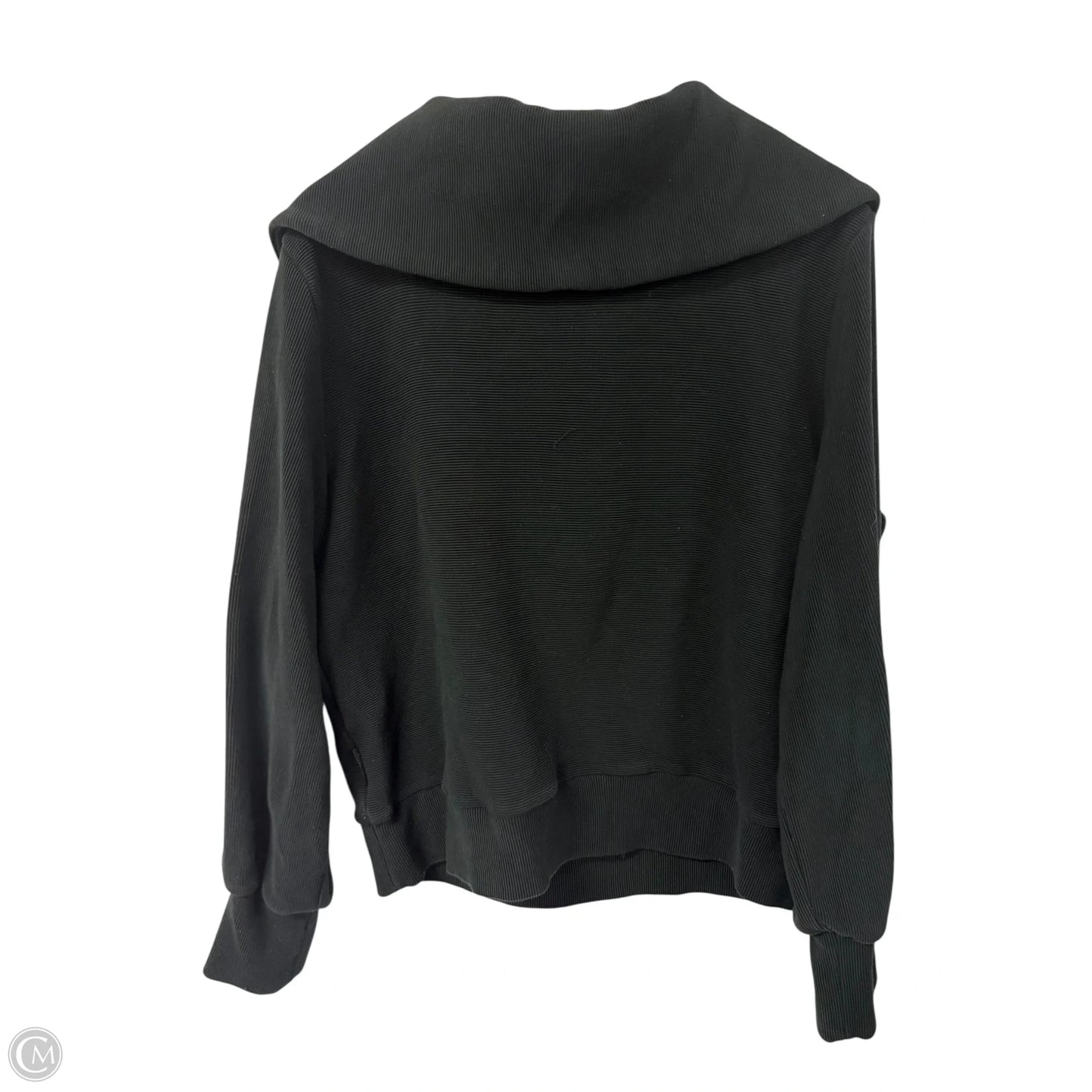 Sweatshirt Collar By Varley In Black, Size: L