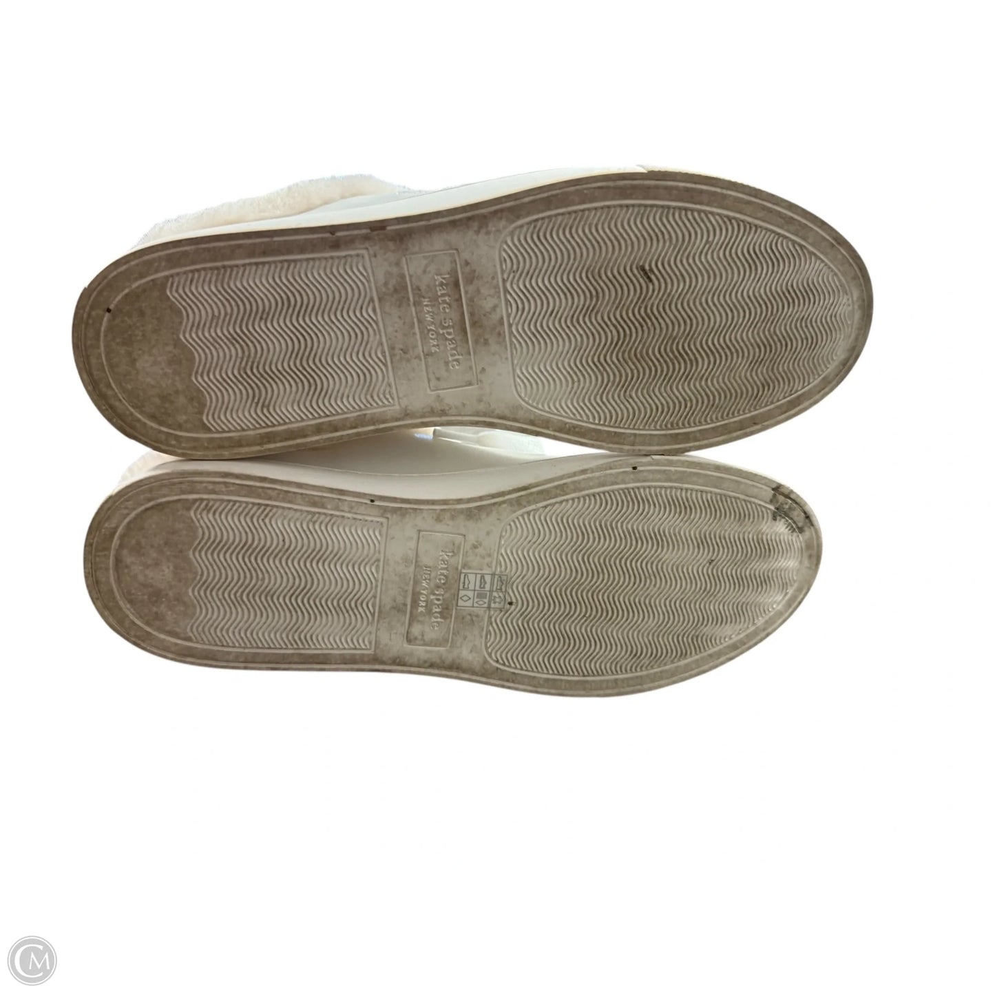Shoes Designer By Kate Spade In White, Size: 7.5