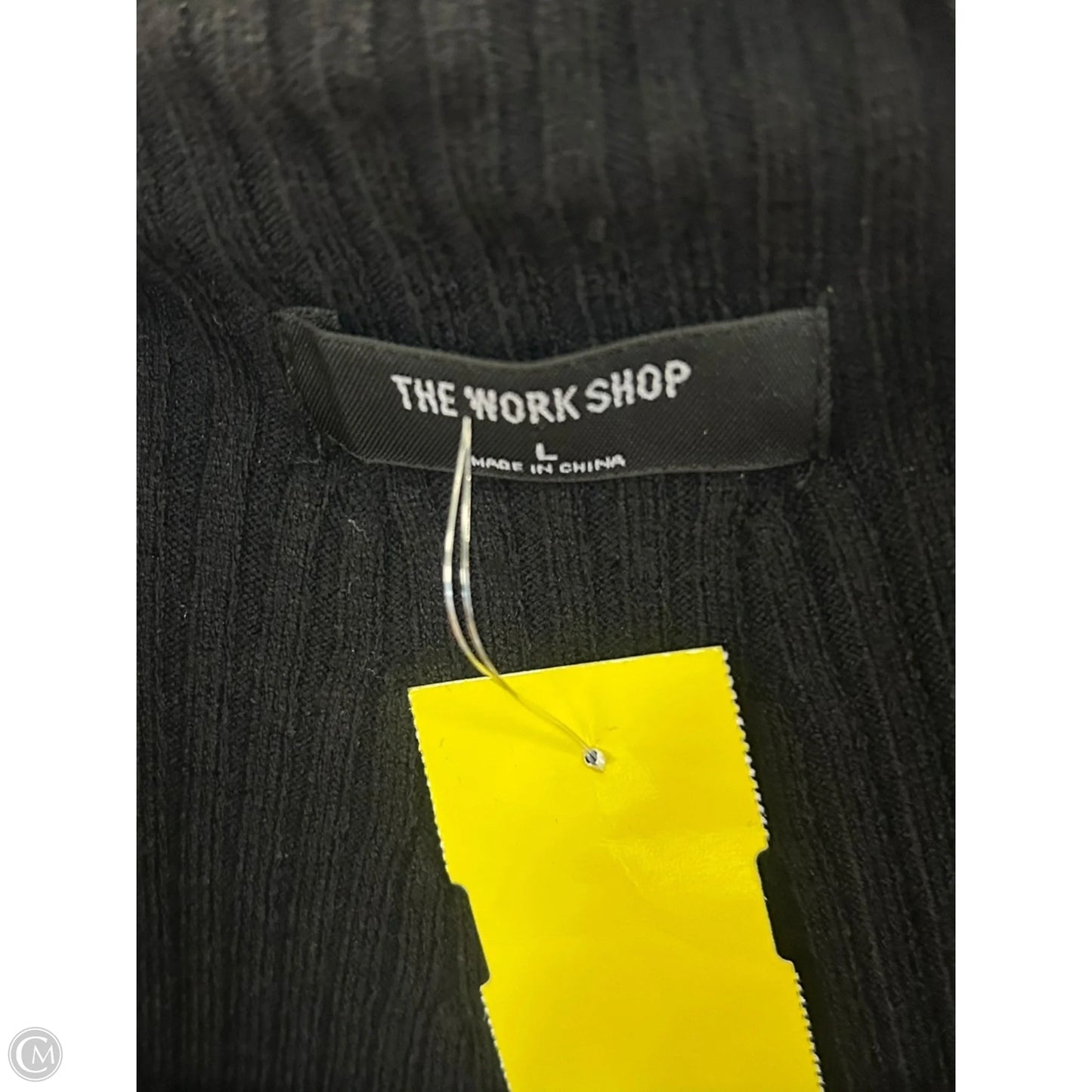 Sweater By Workshop In Black, Size: L