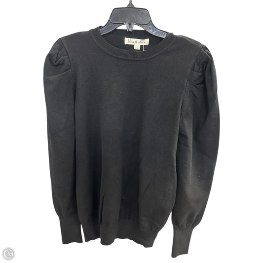 Sweater By Vine & Love In Black, Size: L