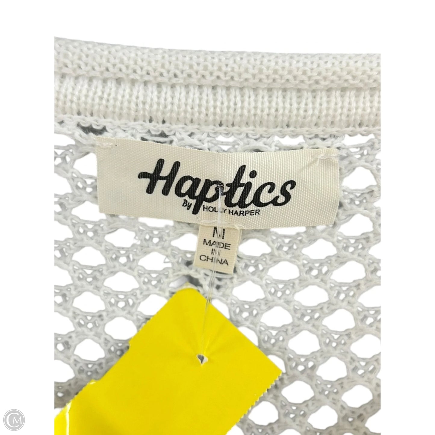 Sweater By Haptics In Red & White, Size: M
