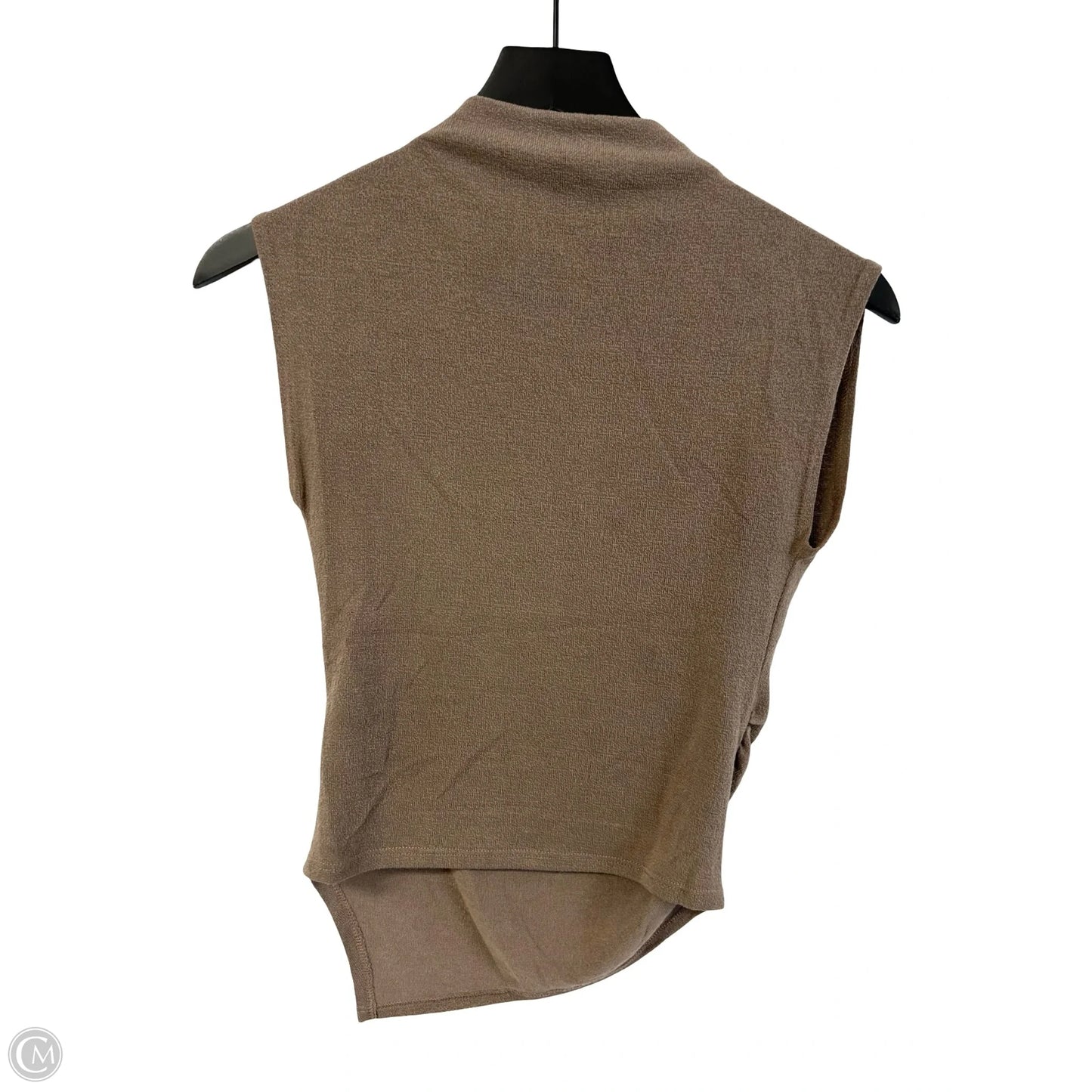 Top Sleeveless By Cmc In Brown, Size: S
