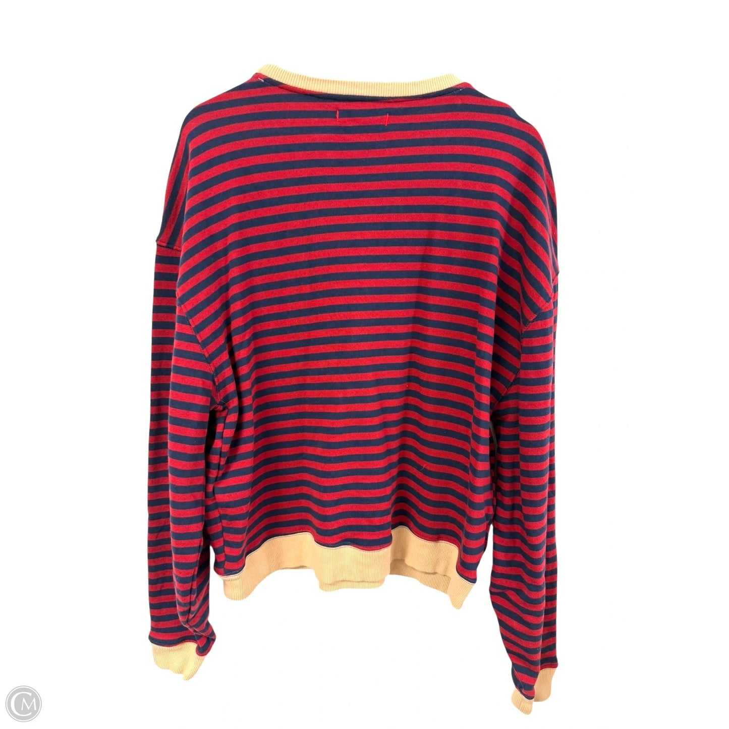 Sweatshirt Crewneck By We The Free In Blue & Red, Size: Xs
