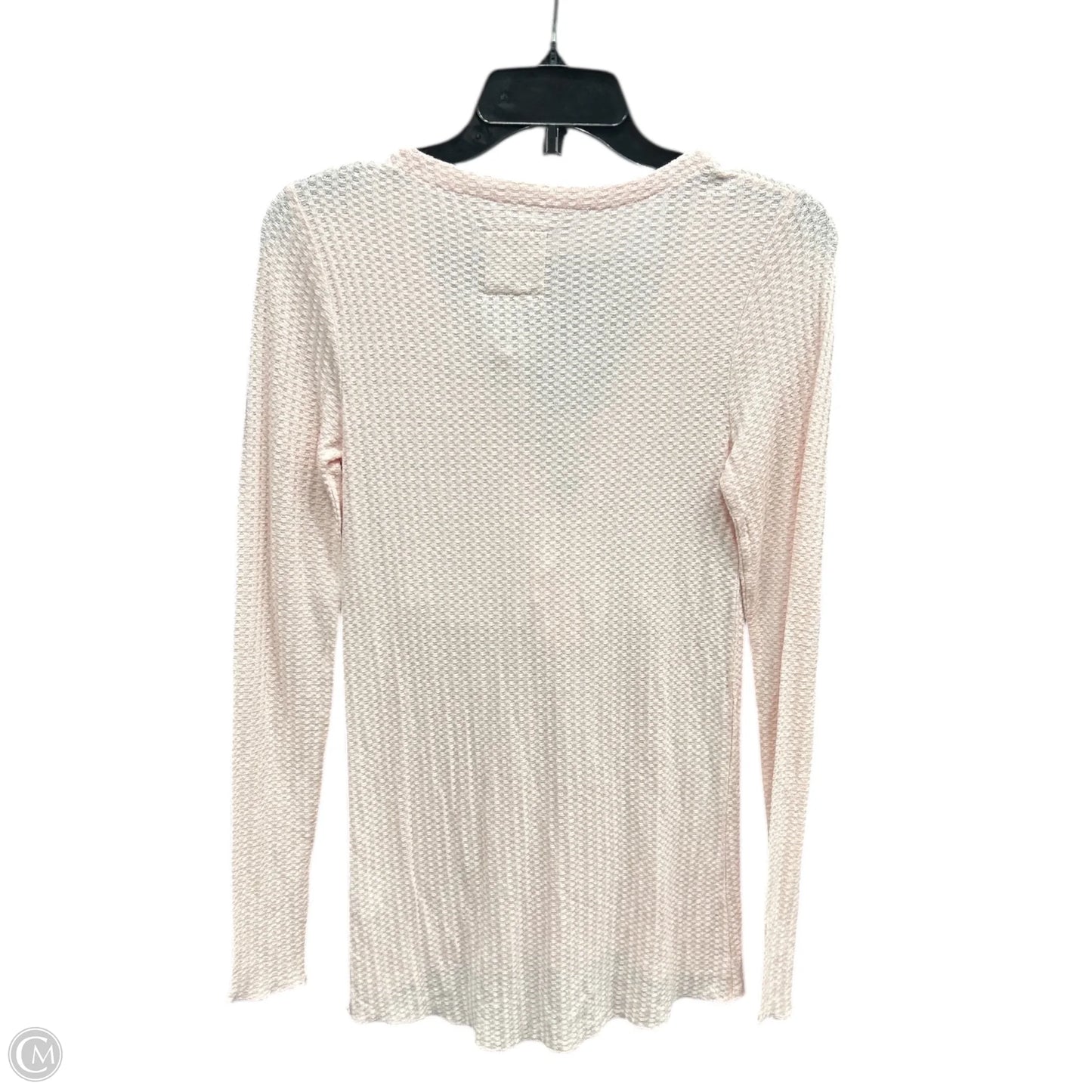 Top Long Sleeve By Chaser In Pink, Size: Xs