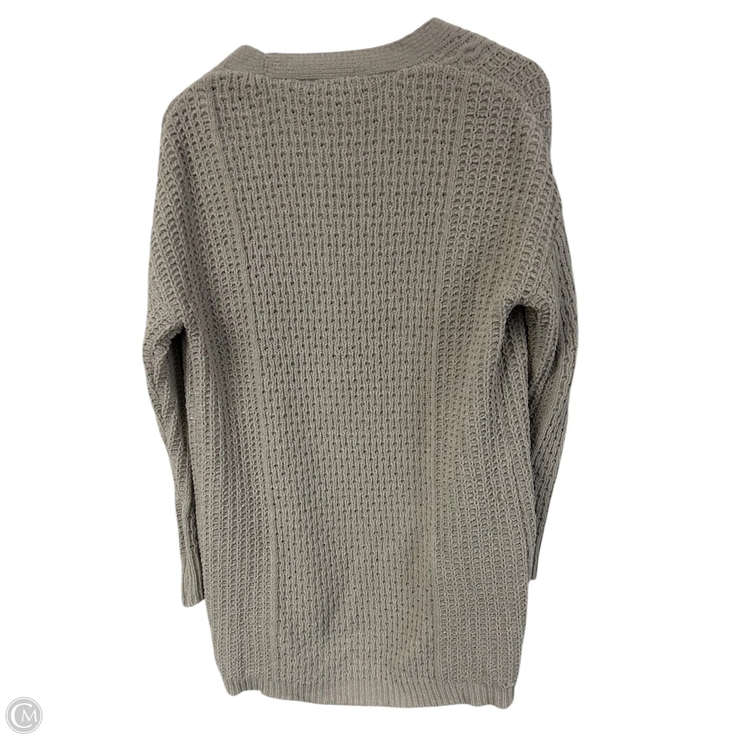 Sweater Cardigan By Daytrip In Grey, Size: S