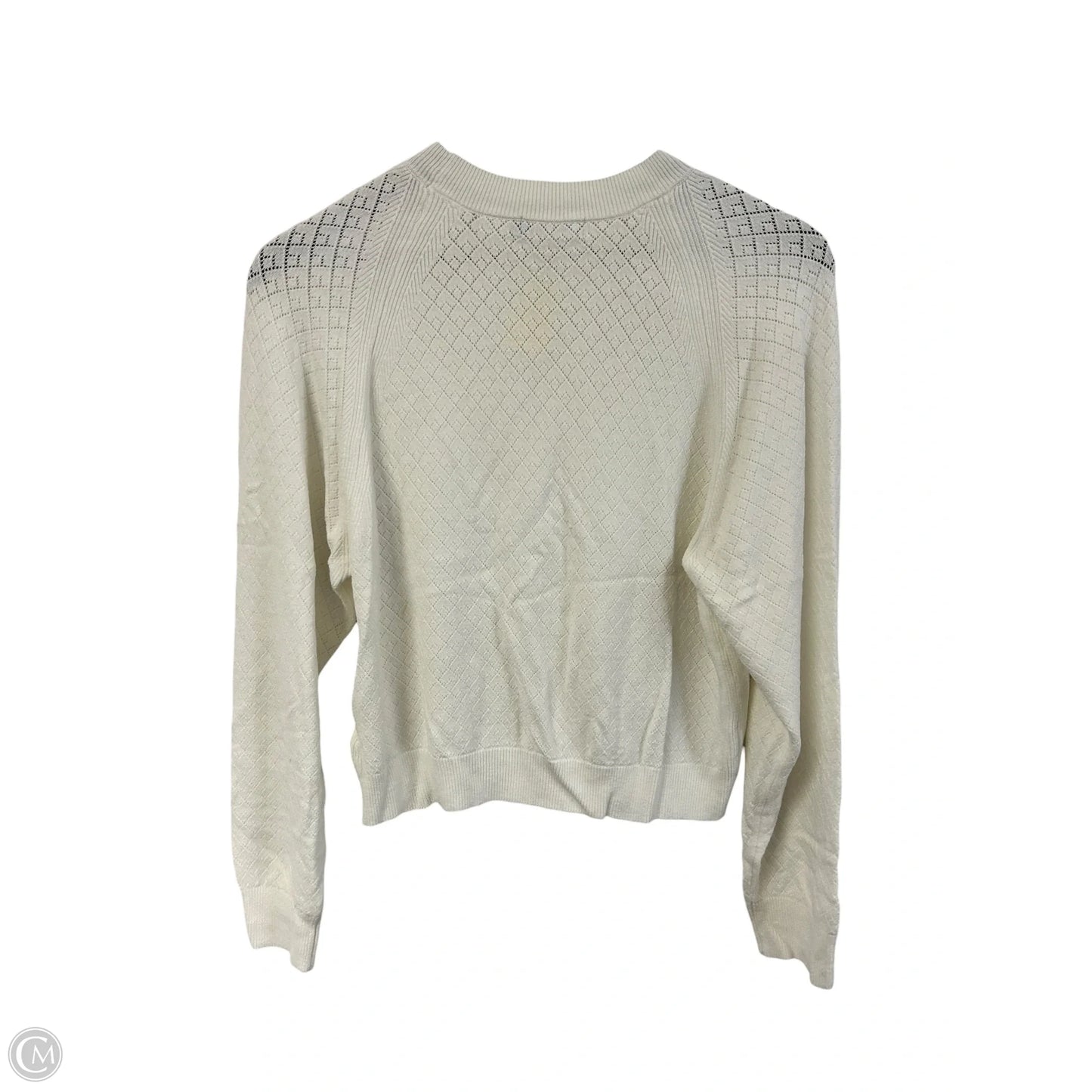 Sweater By Cmb In White, Size: S