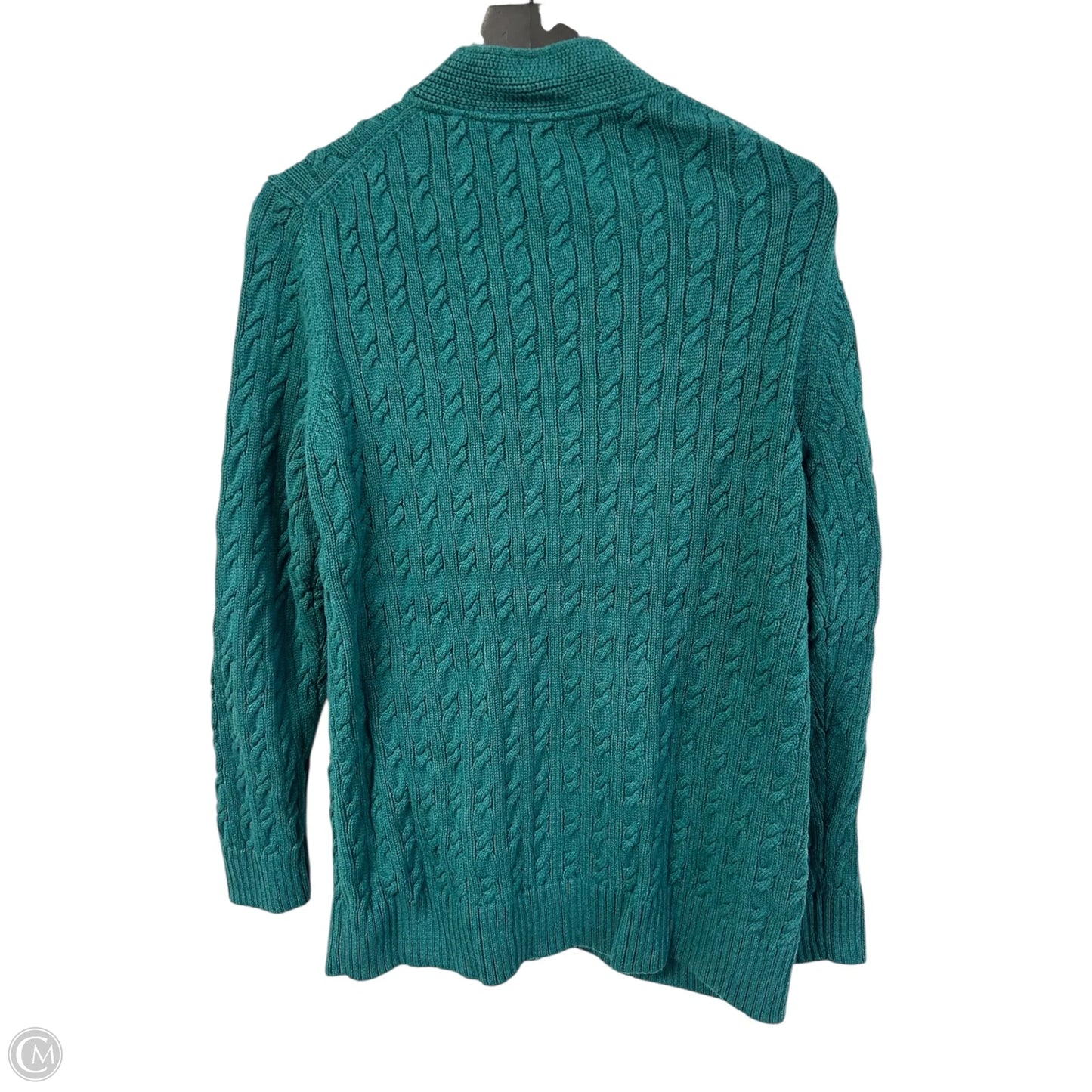 Sweater By L.l. Bean In Teal, Size: L