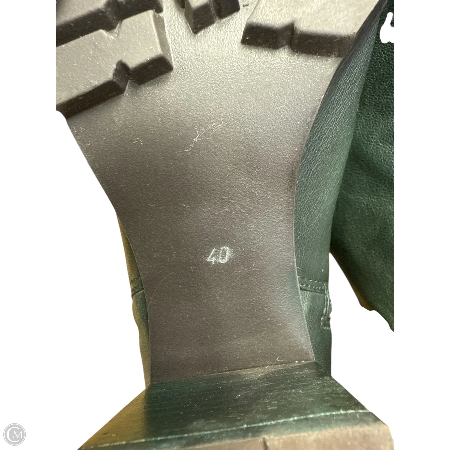 Boots Ankle Heels By Eric Michael London In Green, Size: 9