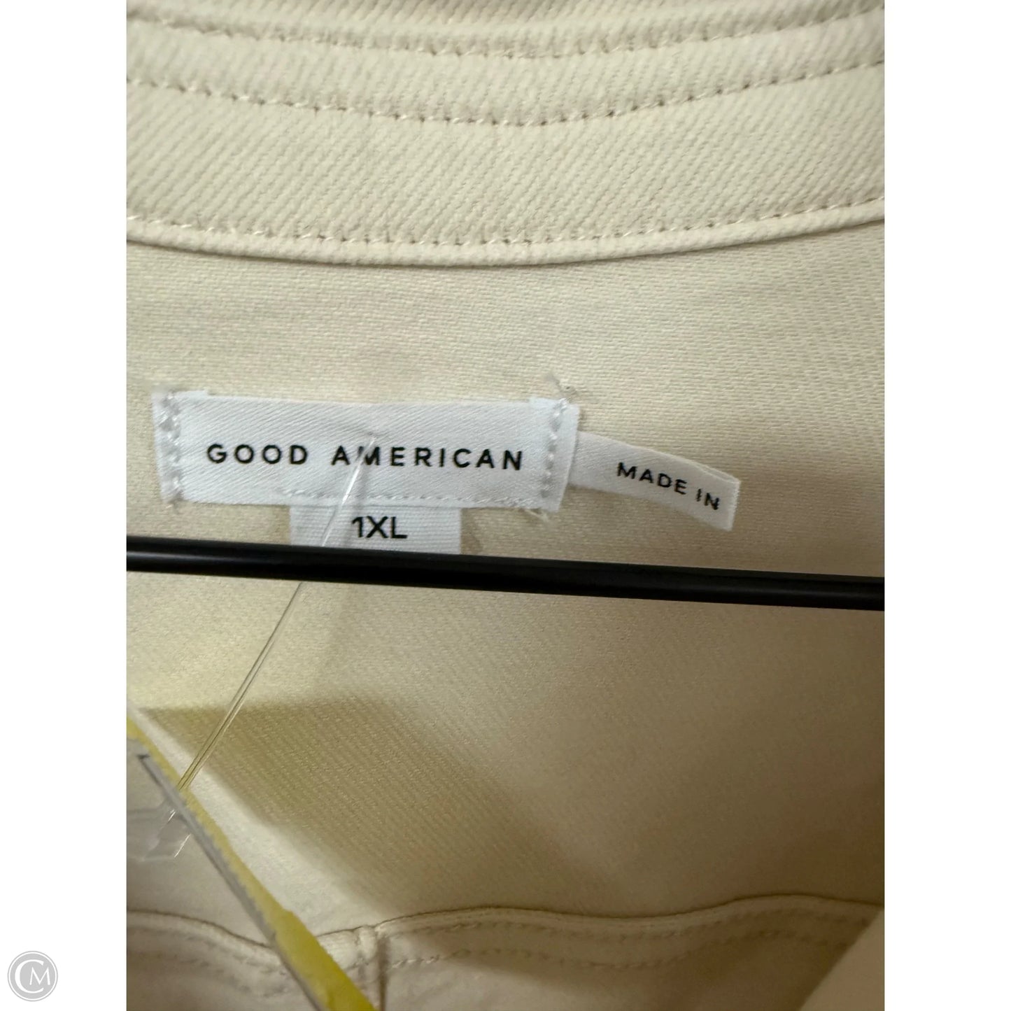 Jumpsuit By Good American In Cream Denim, Size: 1x
