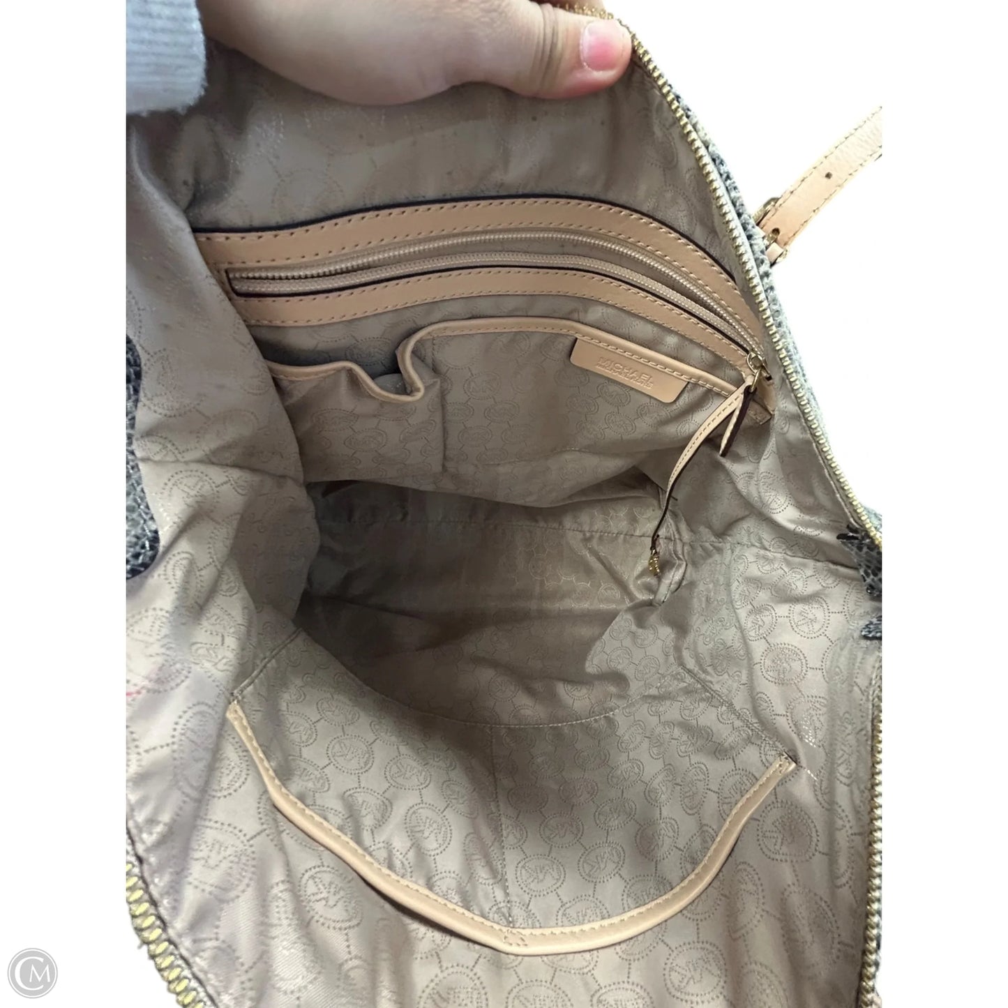 Handbag Designer By Michael Kors, Size: Medium