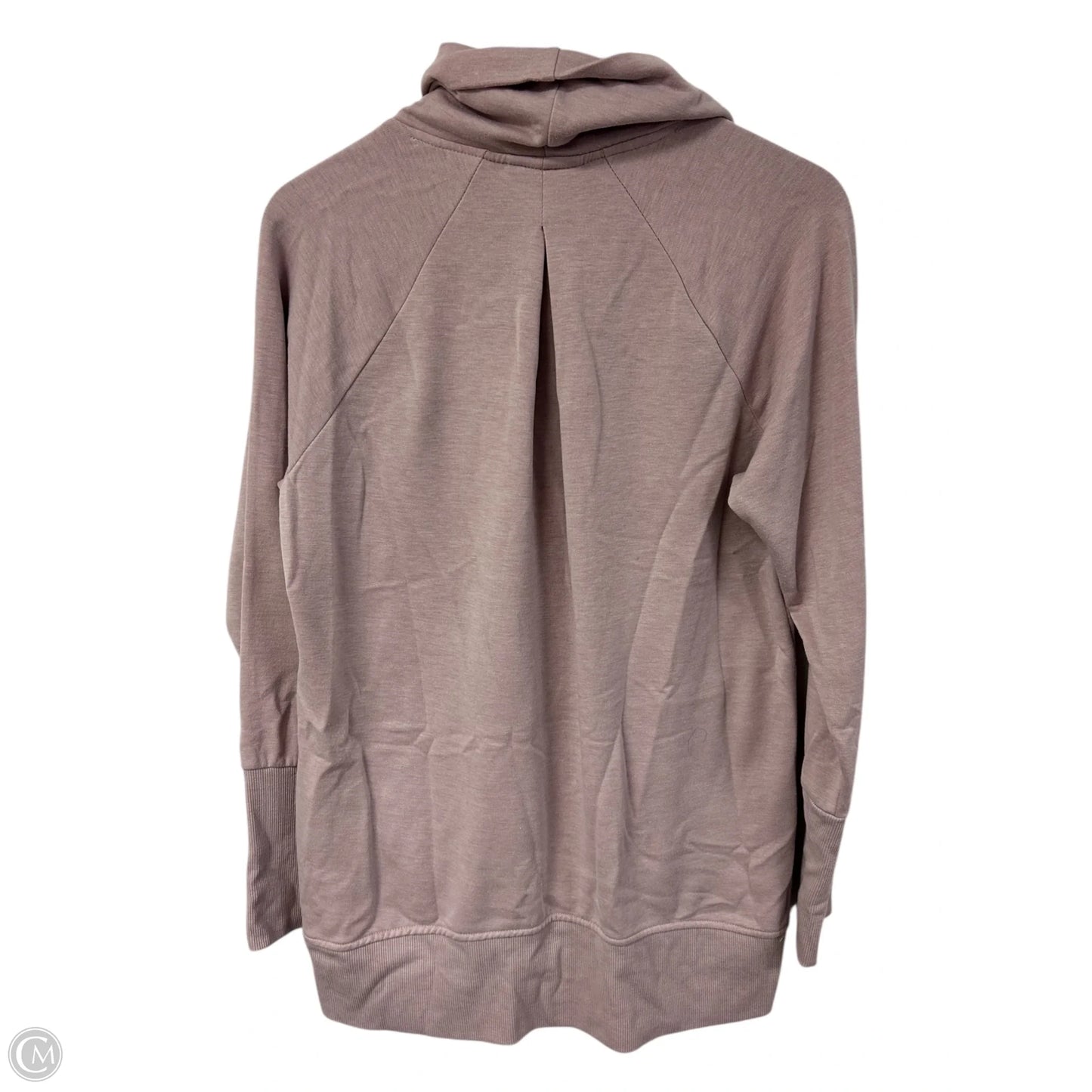 Athletic Sweatshirt Collar By Rbx In Pink, Size: M