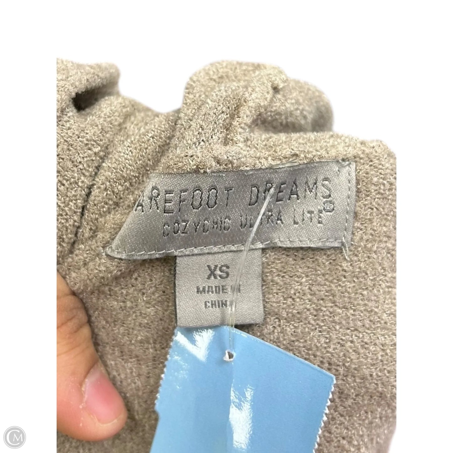 Sweater Cardigan By Barefoot Dreams In Taupe, Size: Xs