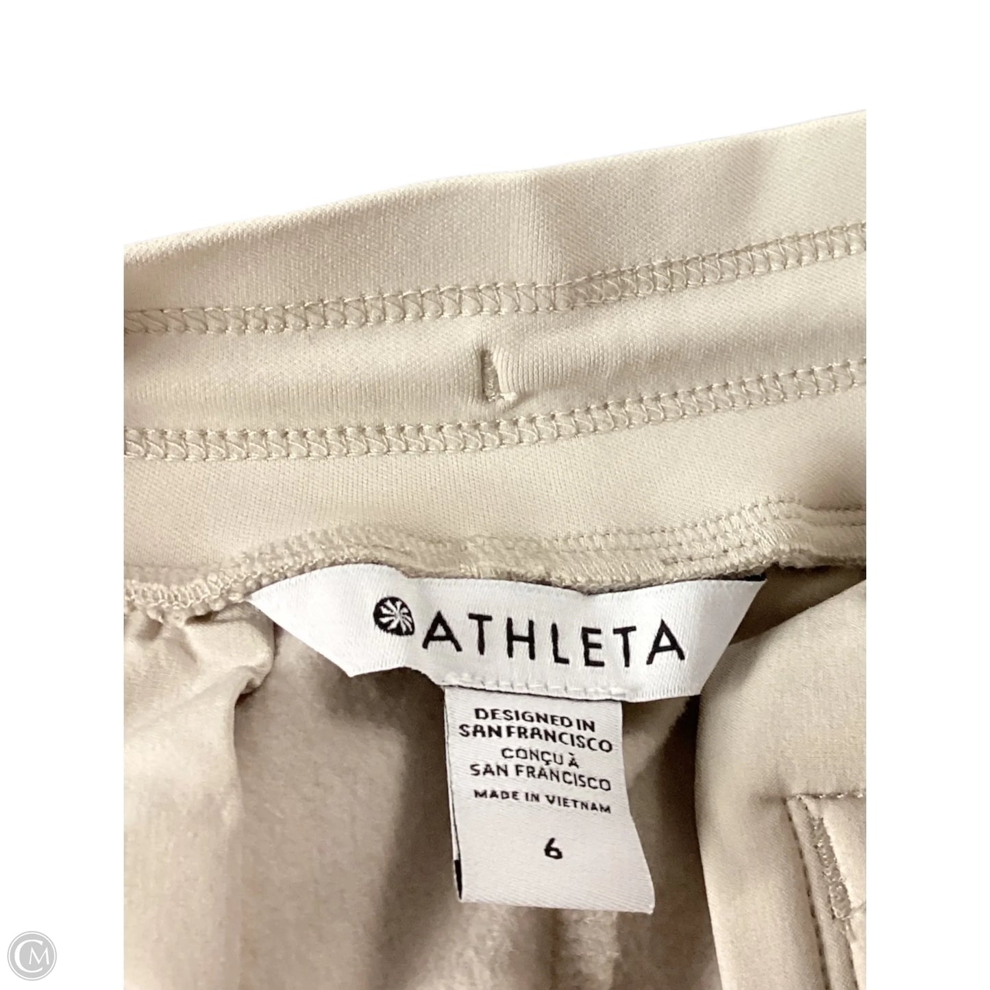 Athletic Pants By Athleta In Beige, Size: 6
