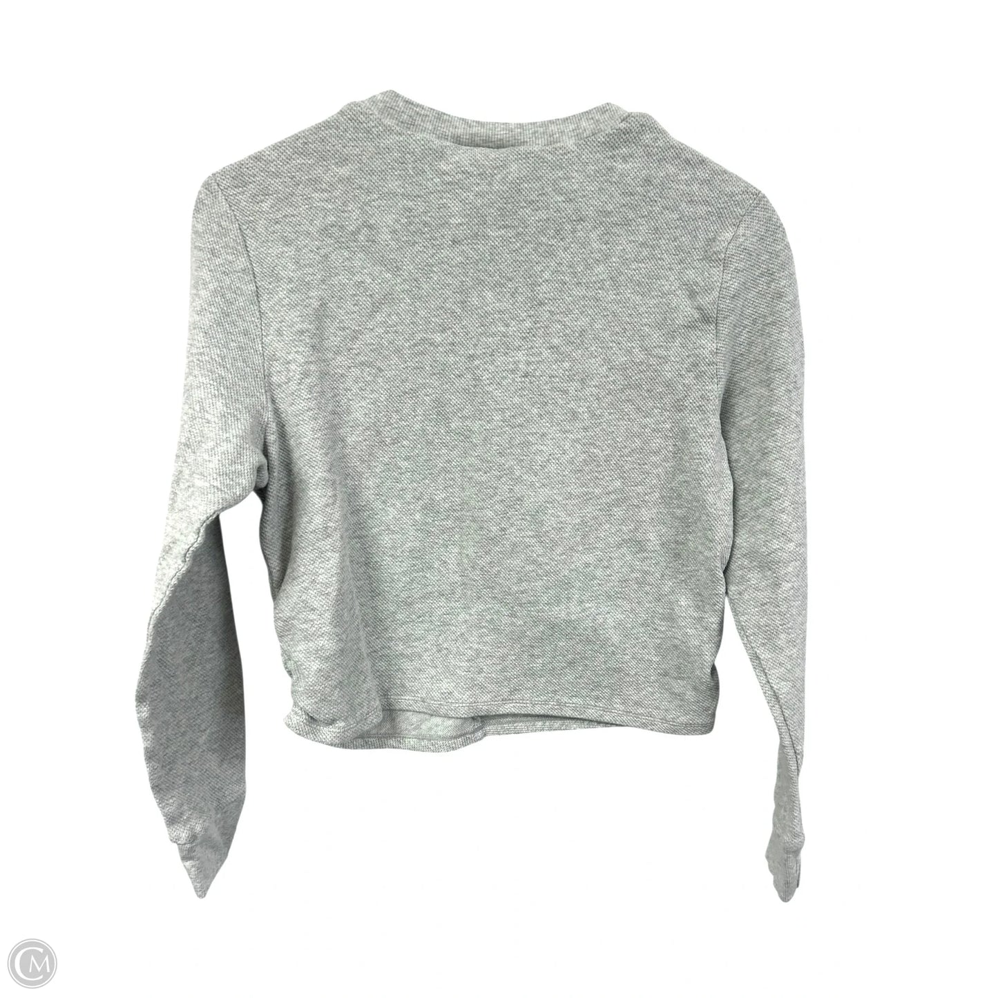 Top Long Sleeve By Cabi In Grey, Size: L