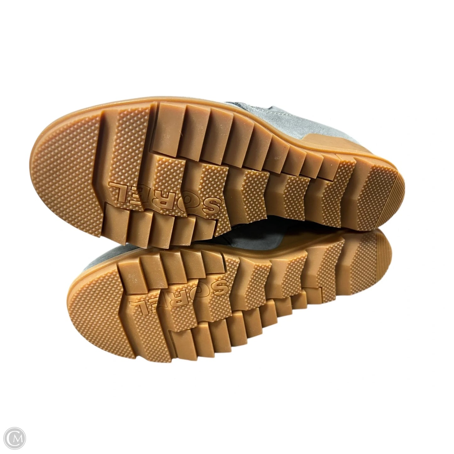 Boots Ankle Heels By Sorel In Grey, Size: 7