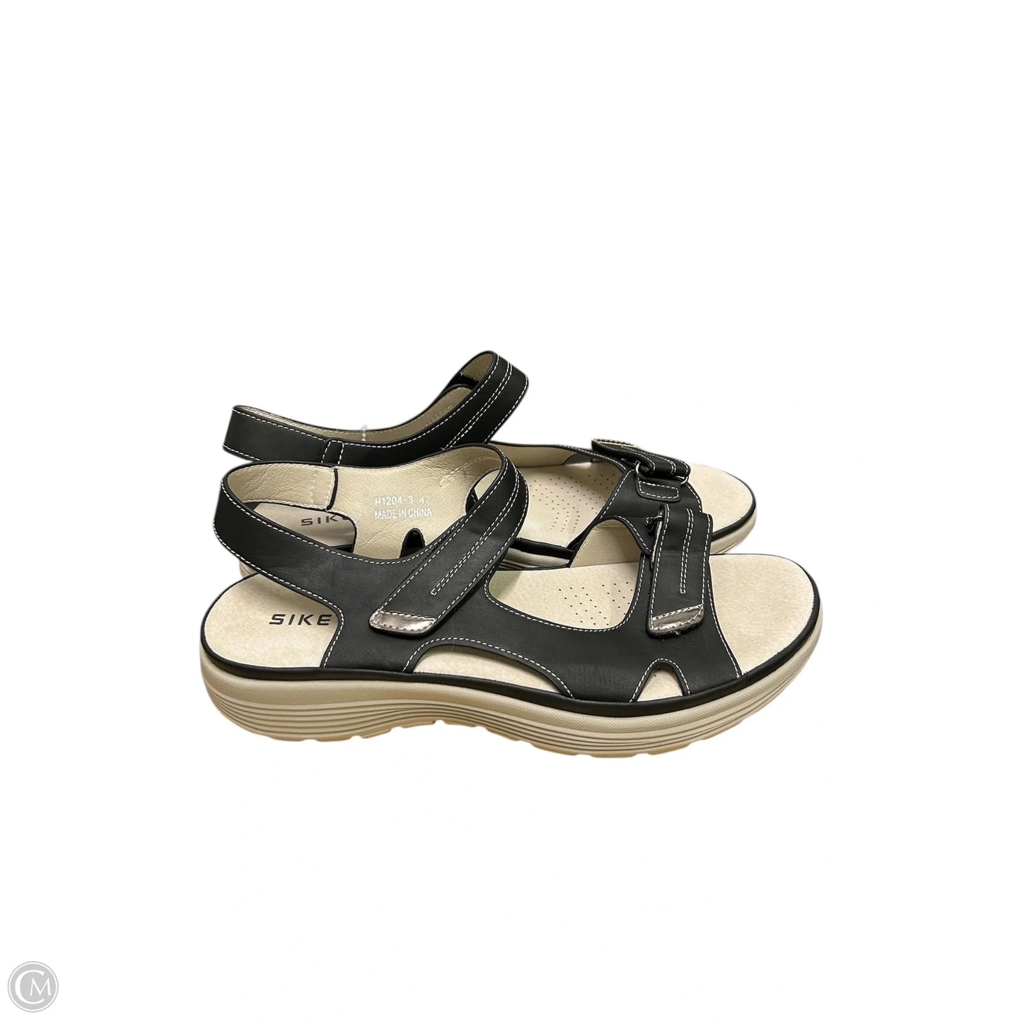 Sandals Flats By Cmf In Black, Size: 11