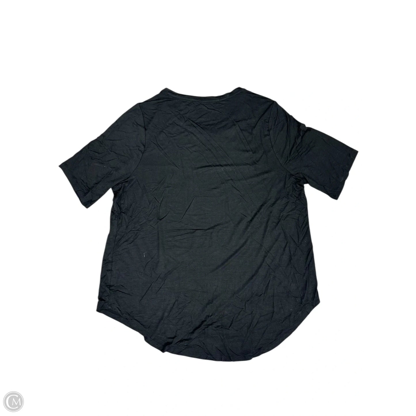 Top Short Sleeve By Lane Bryant In Black, Size: Xxl