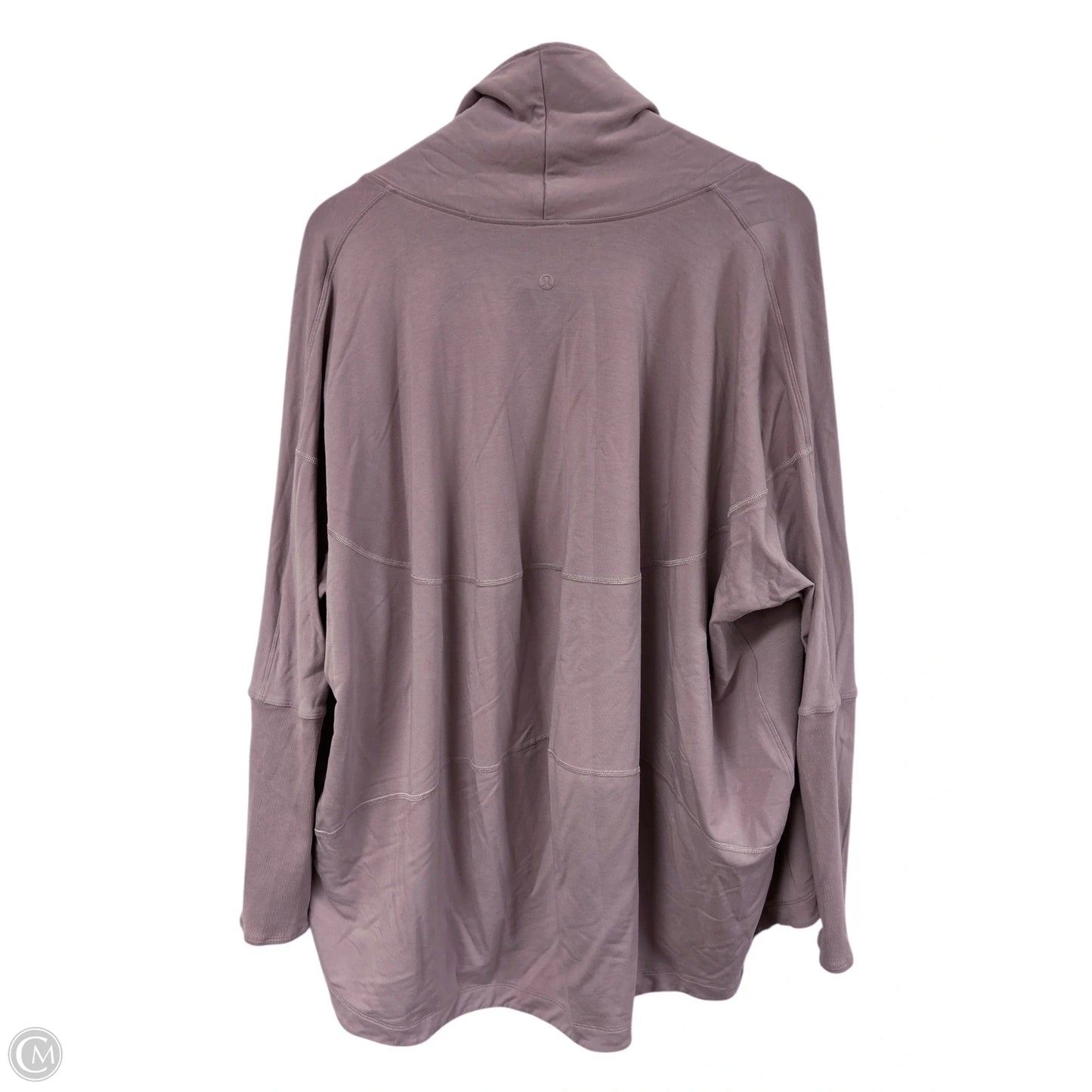 Sweater Cardigan By Lululemon In Mauve, Size: 8
