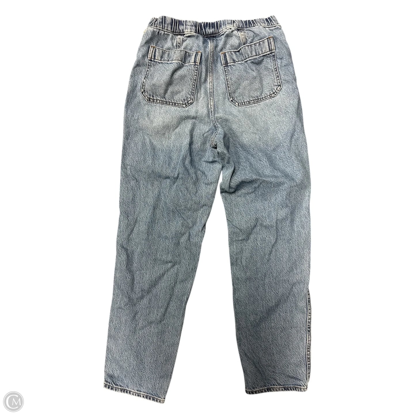 Jeans Straight By Madewell In Blue Denim, Size: S