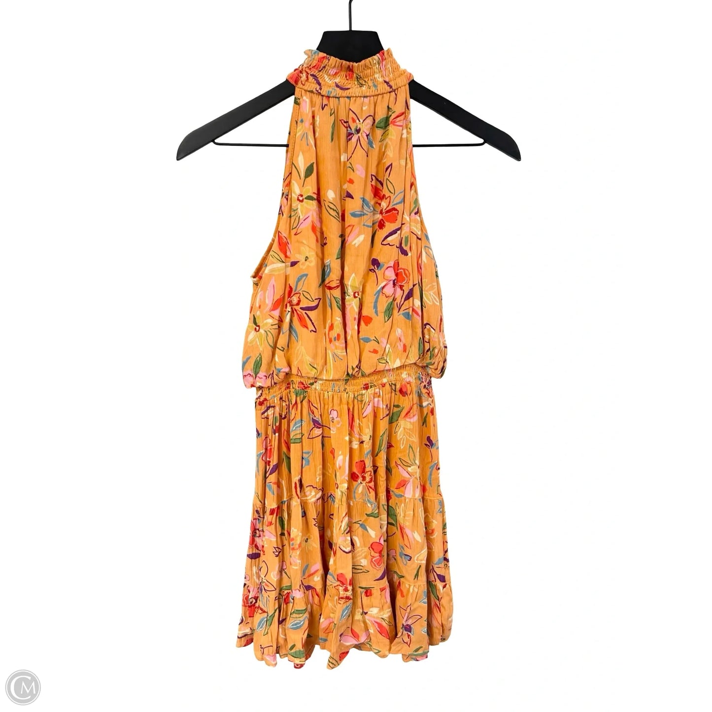 Dress Casual Short By Angie In Orange, Size: S