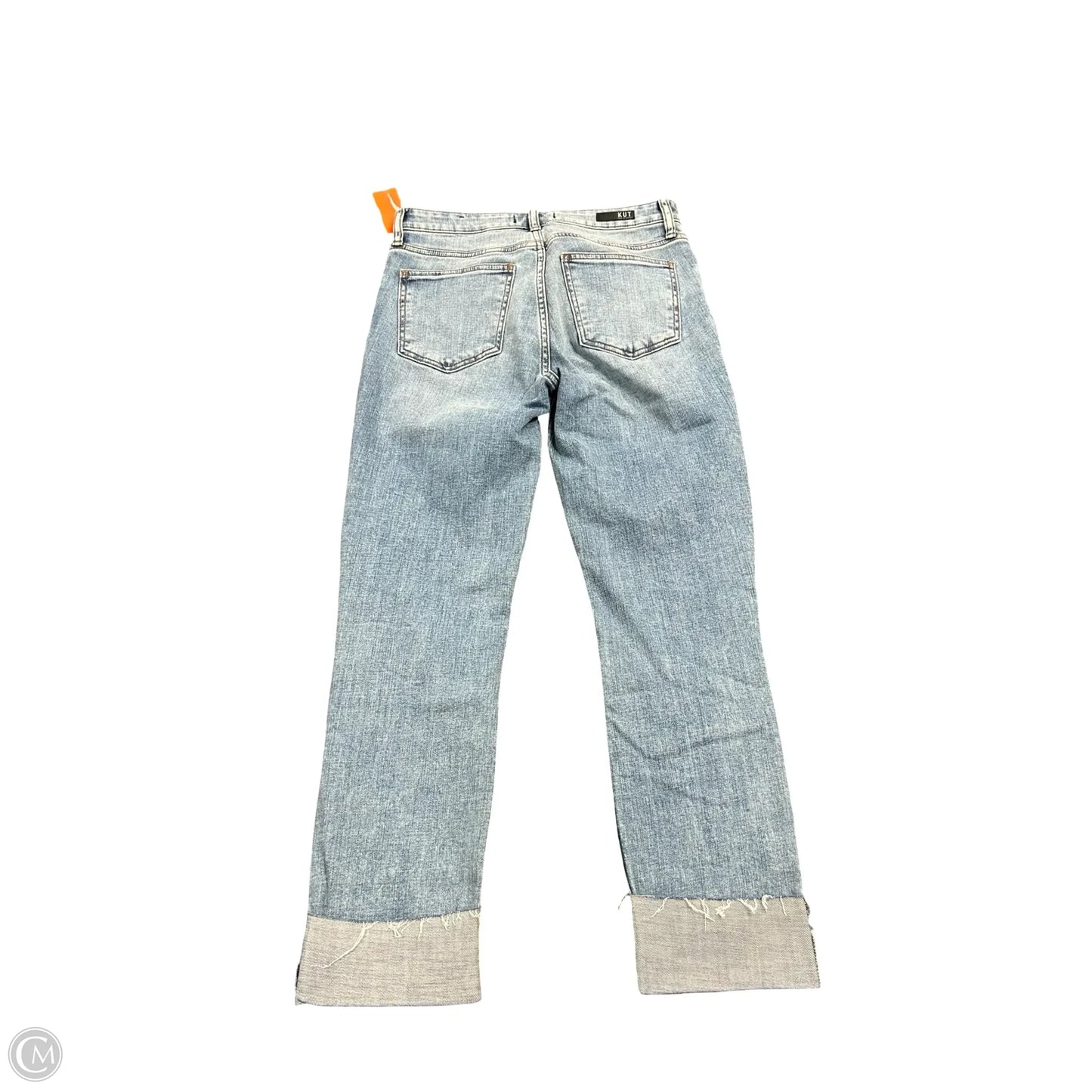 Jeans Boyfriend By Kut In Blue Denim, Size: 4