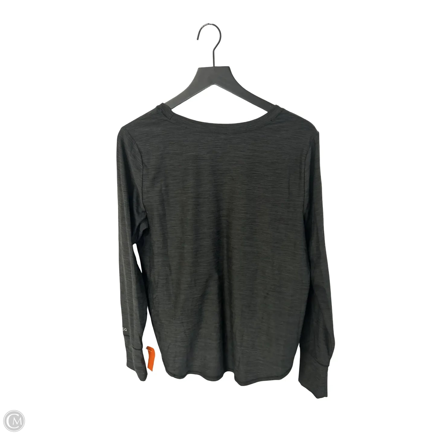 Athletic Top Long Sleeve Crewneck By Dsg Outerwear In Grey, Size: L