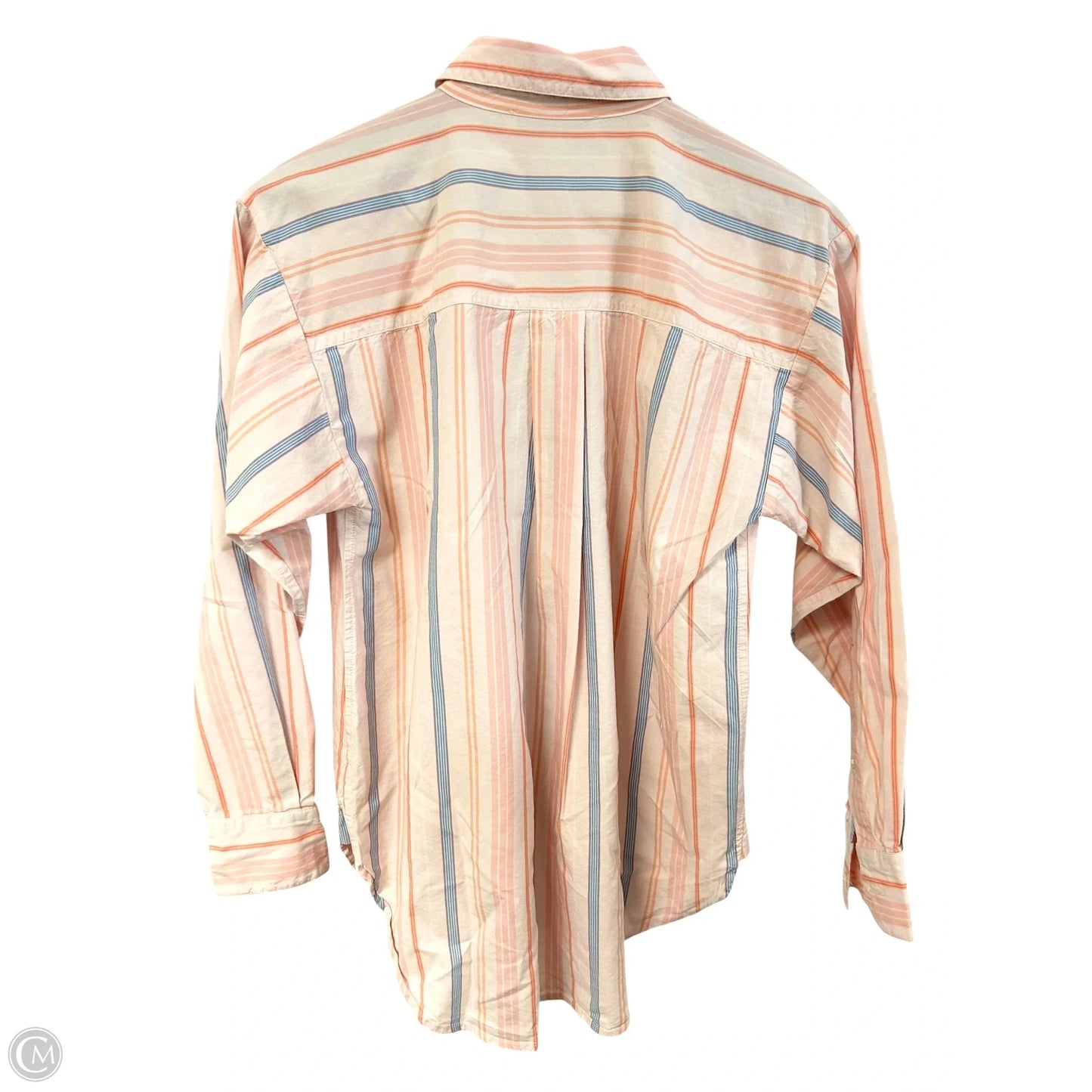 Blouse Long Sleeve By Loft In Pink, Size: Xxs