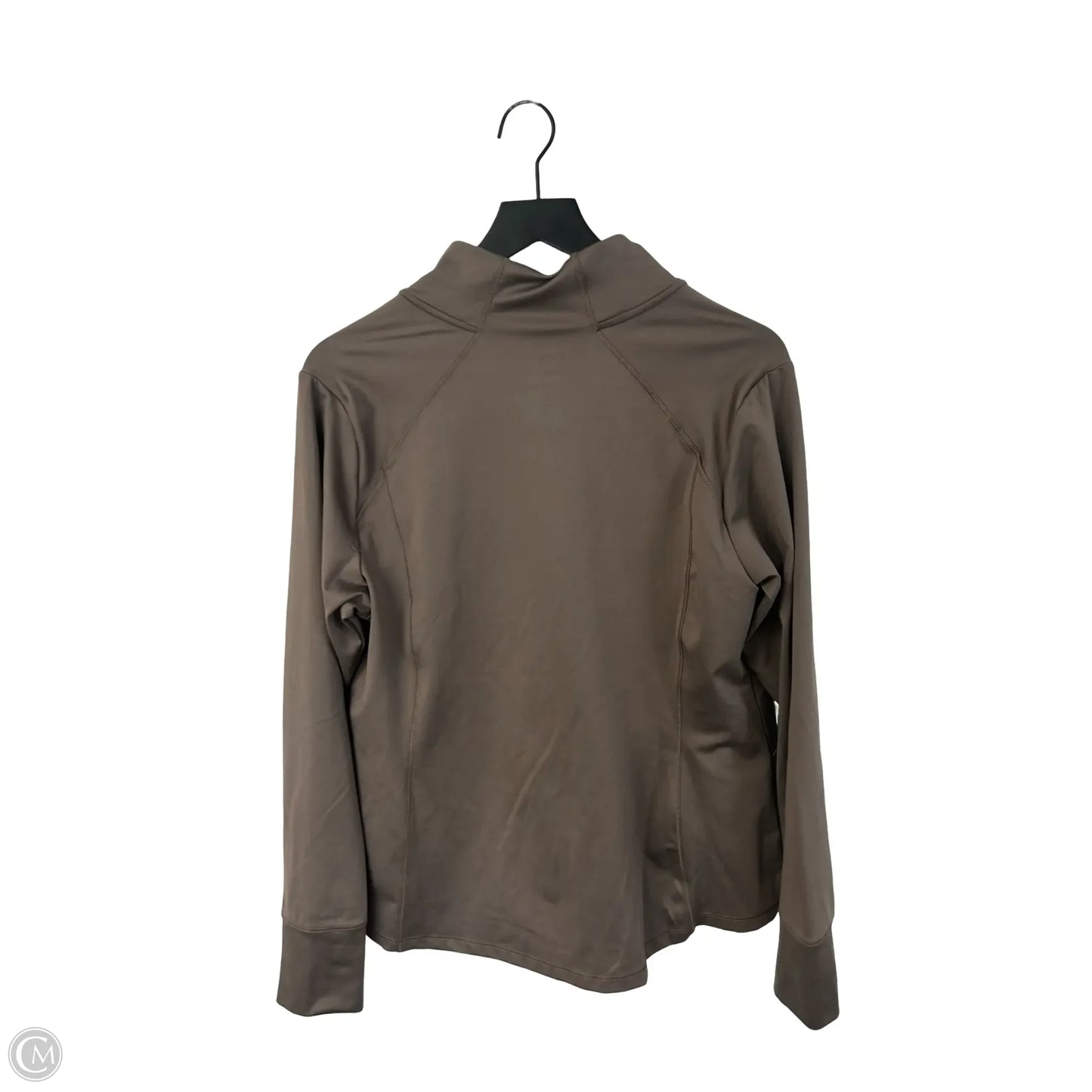Athletic Top Long Sleeve Crewneck By All In Motion In Brown, Size: Xl