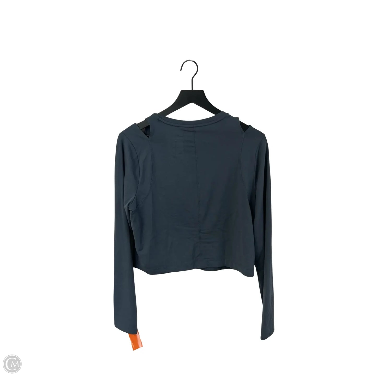 Athletic Top Long Sleeve Crewneck By All In Motion In Blue, Size: L
