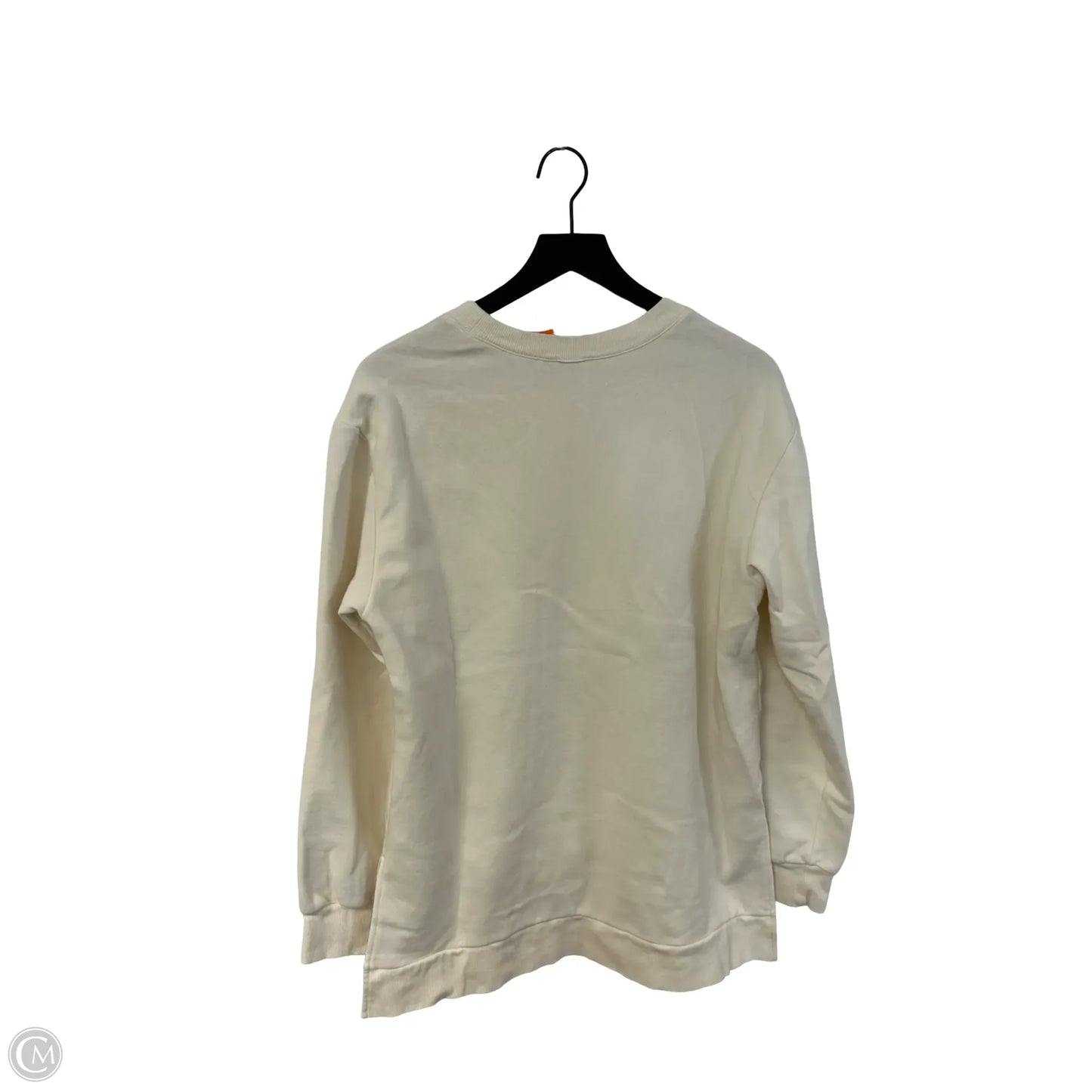 Sweatshirt Crewneck By Alternative In Cream, Size: L