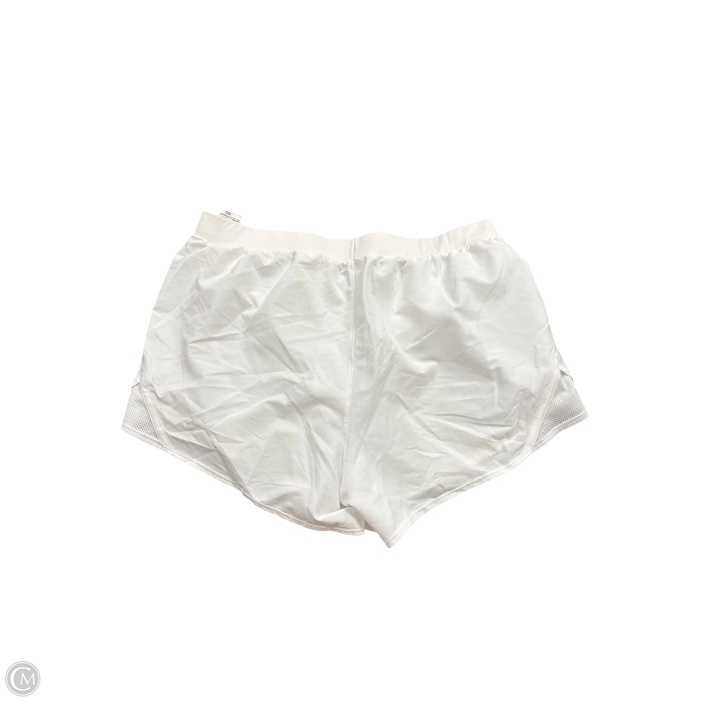 Athletic Shorts By Under Armour In White, Size: L